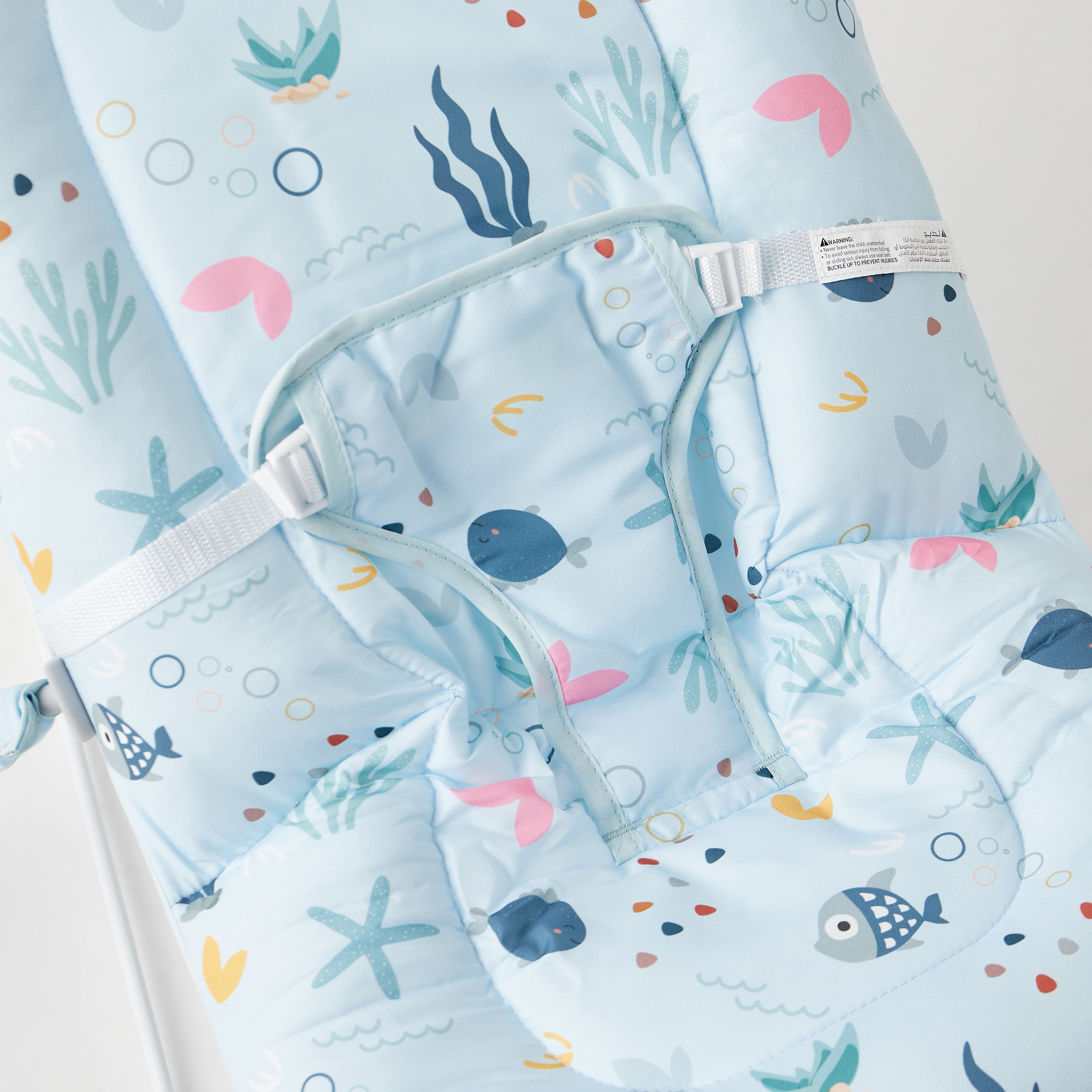 Juniors Pluma Printed Baby Bouncer-baby-infantactivity-bouncers-image-6