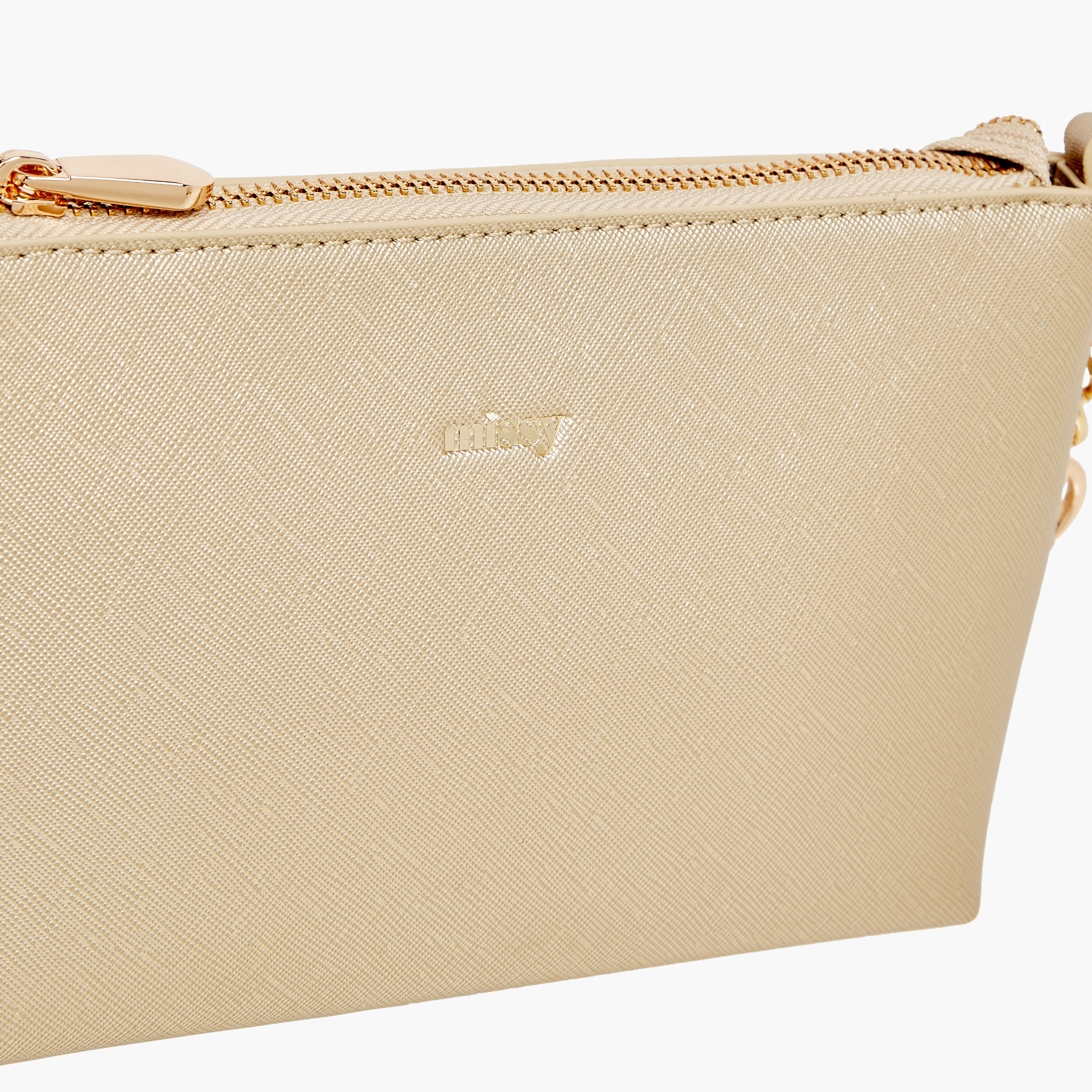 شنطة كروس بودي بحزام قابل للتعديل وسحاب إغلاق وطبعات مونوجرام من ميسي-women-bagsandwallets-handbags-image-17