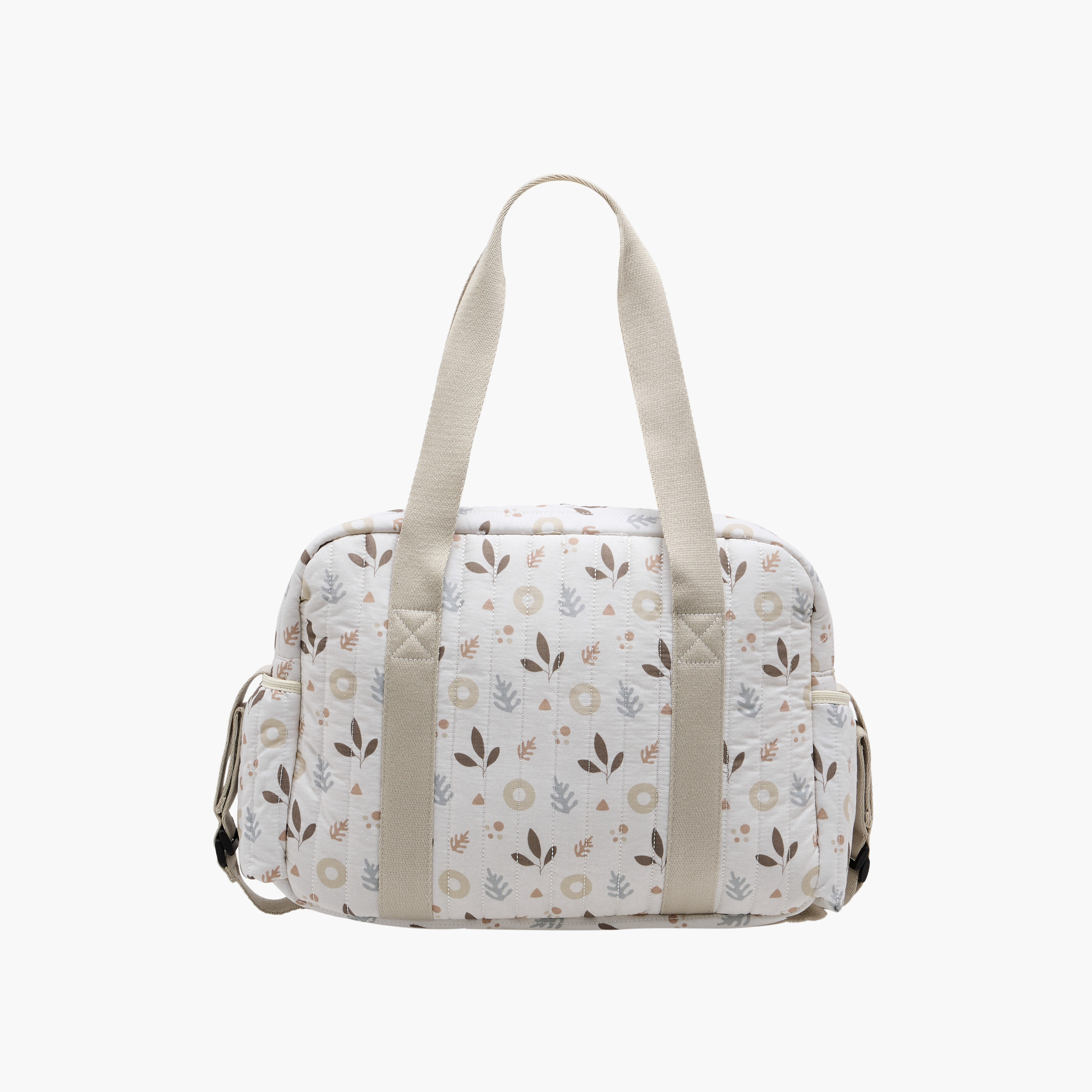 Giggles Printed Diaper Bag with Zip Closure and Top Handles-baby-diapering-diaperbags-image-5