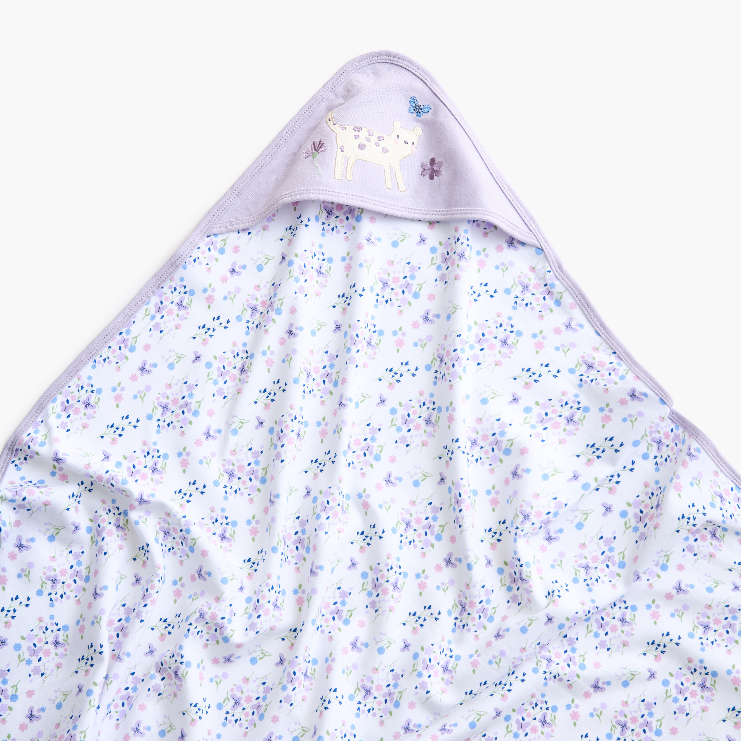 Juniors Floral Print Receiving Blanket-baby-nursery-blanketsandswaddles-receivingblankets-image-4