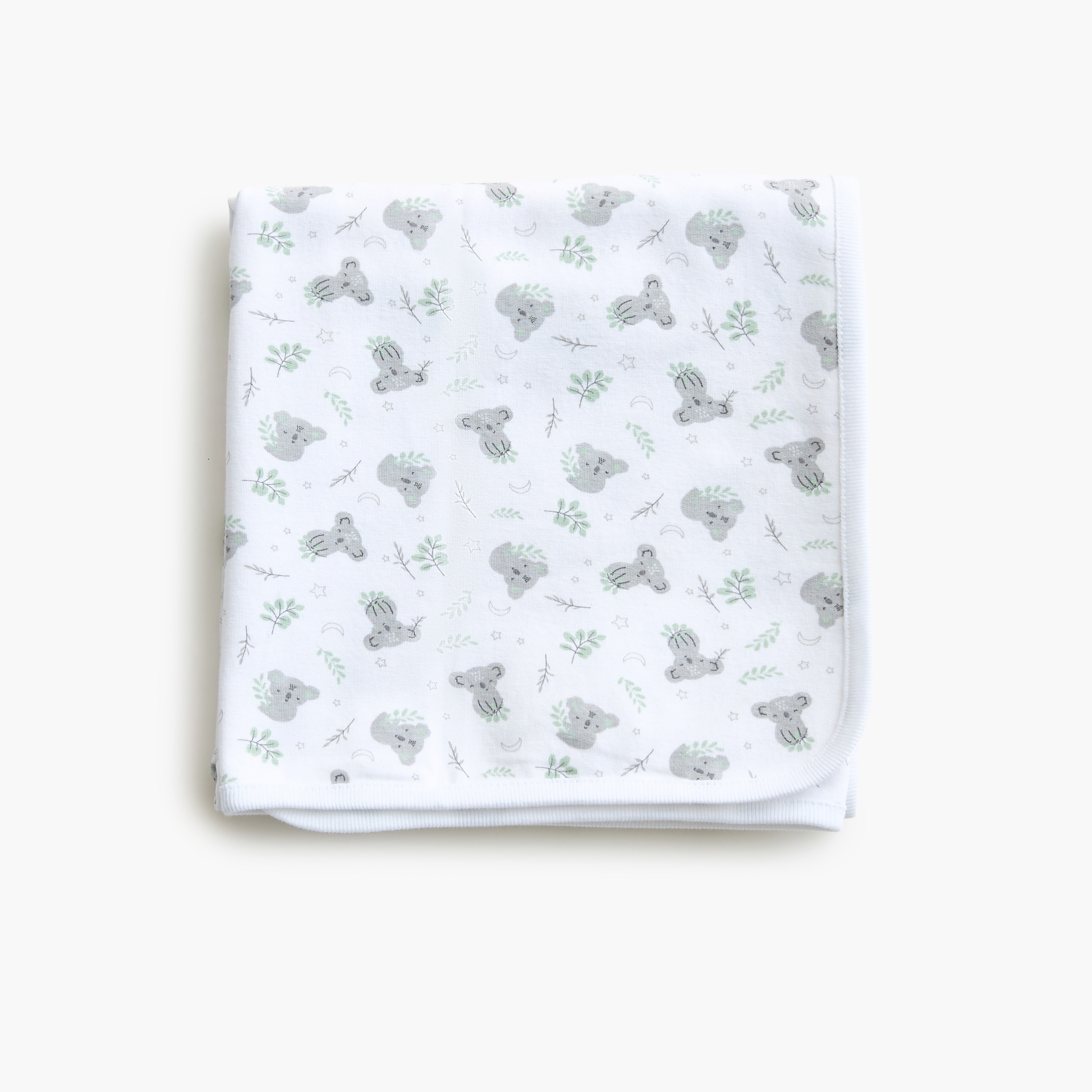 بطانية حديثي ولادة بتفاصيل خيوط بارزة وطبعات حيوان من جونيورز - 70x70 سم-baby-nursery-blanketsandswaddles-receivingblankets-image-3
