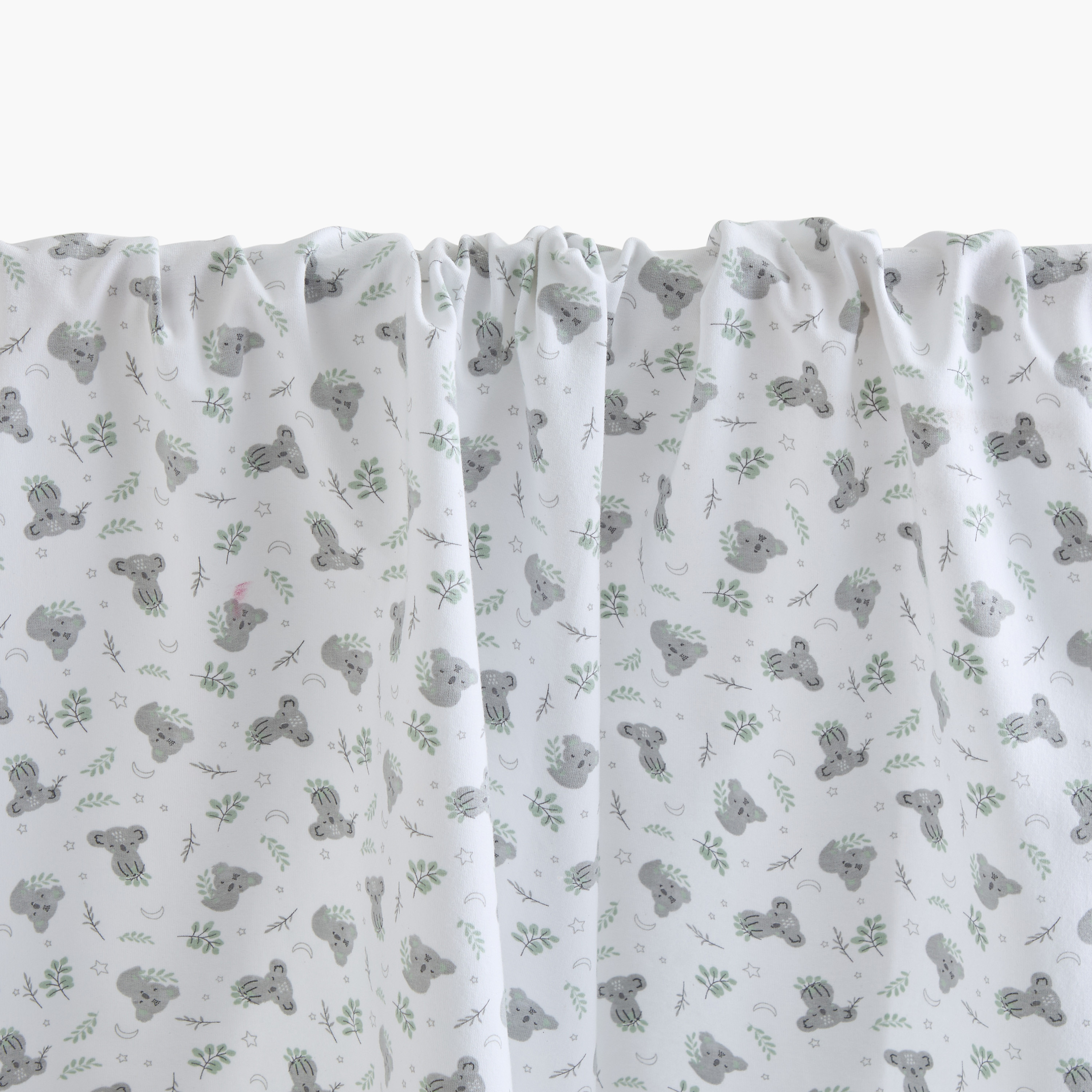 بطانية حديثي ولادة بتفاصيل خيوط بارزة وطبعات حيوان من جونيورز - 70x70 سم-baby-nursery-blanketsandswaddles-receivingblankets-image-5