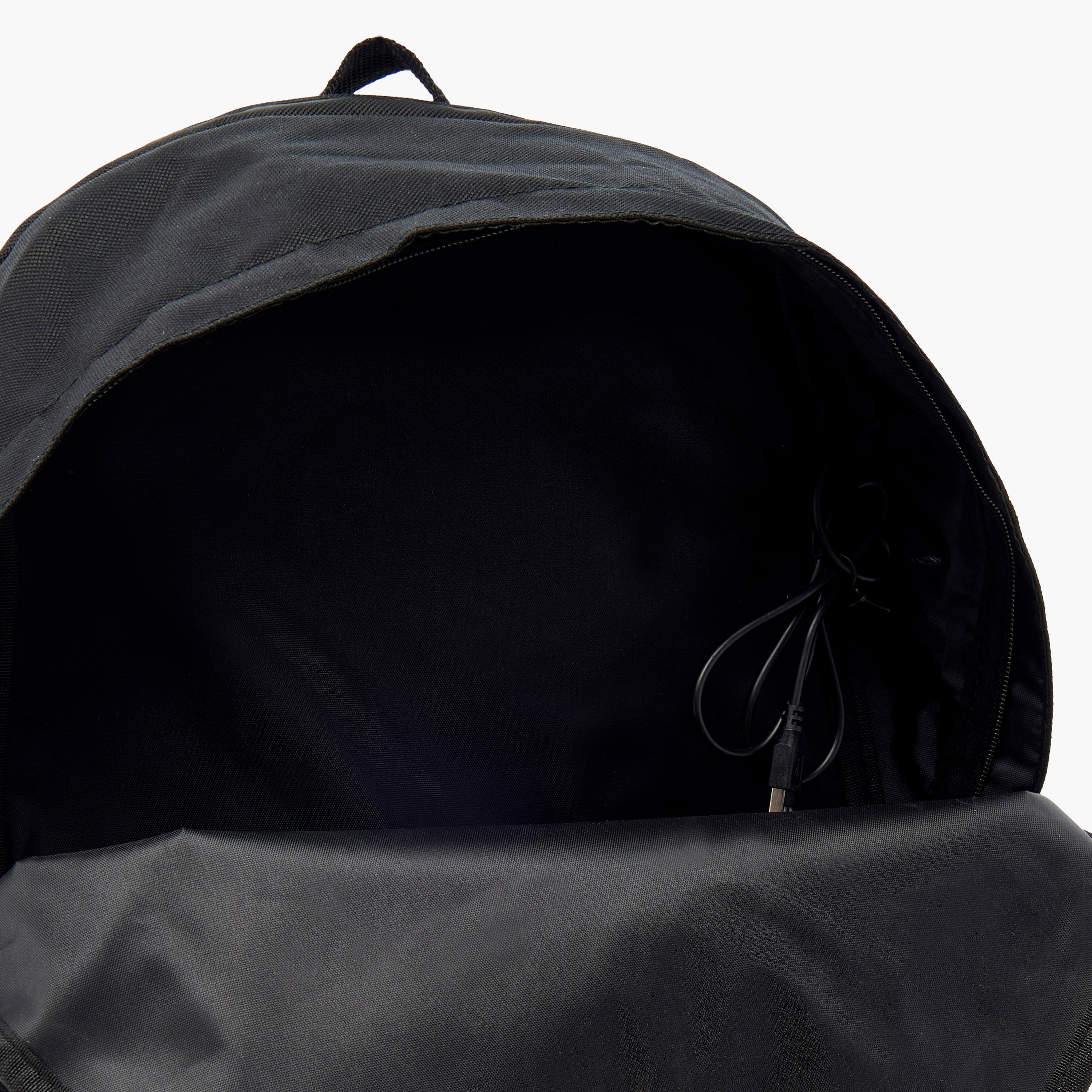 Juniors Solid Backpack with Adjustable Straps and Zip Closure - 16 Inches-school-bagsandbackpacks-backpacks-image-6