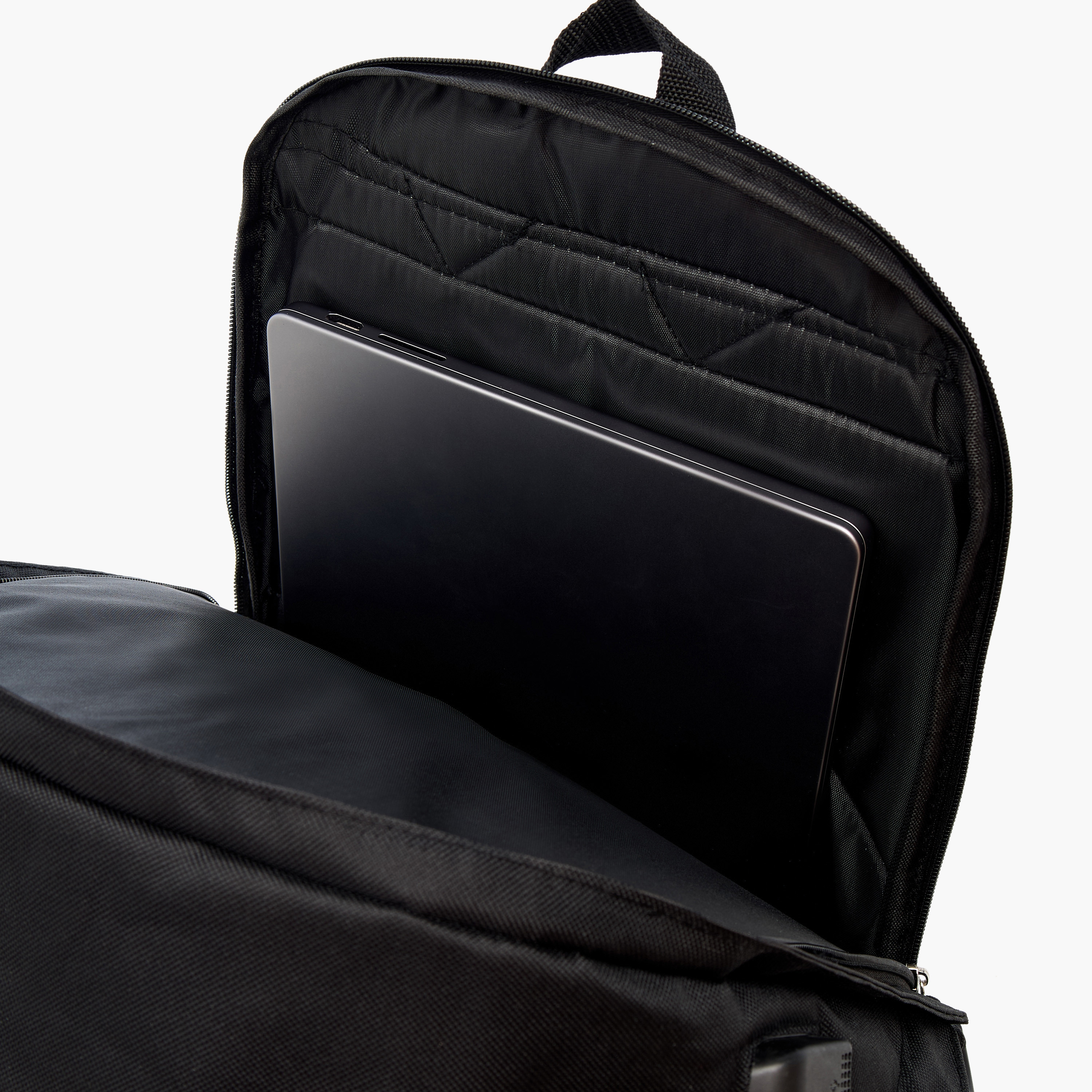 Juniors Solid Backpack with Adjustable Straps and Zip Closure - 16 Inches-school-bagsandbackpacks-backpacks-image-7