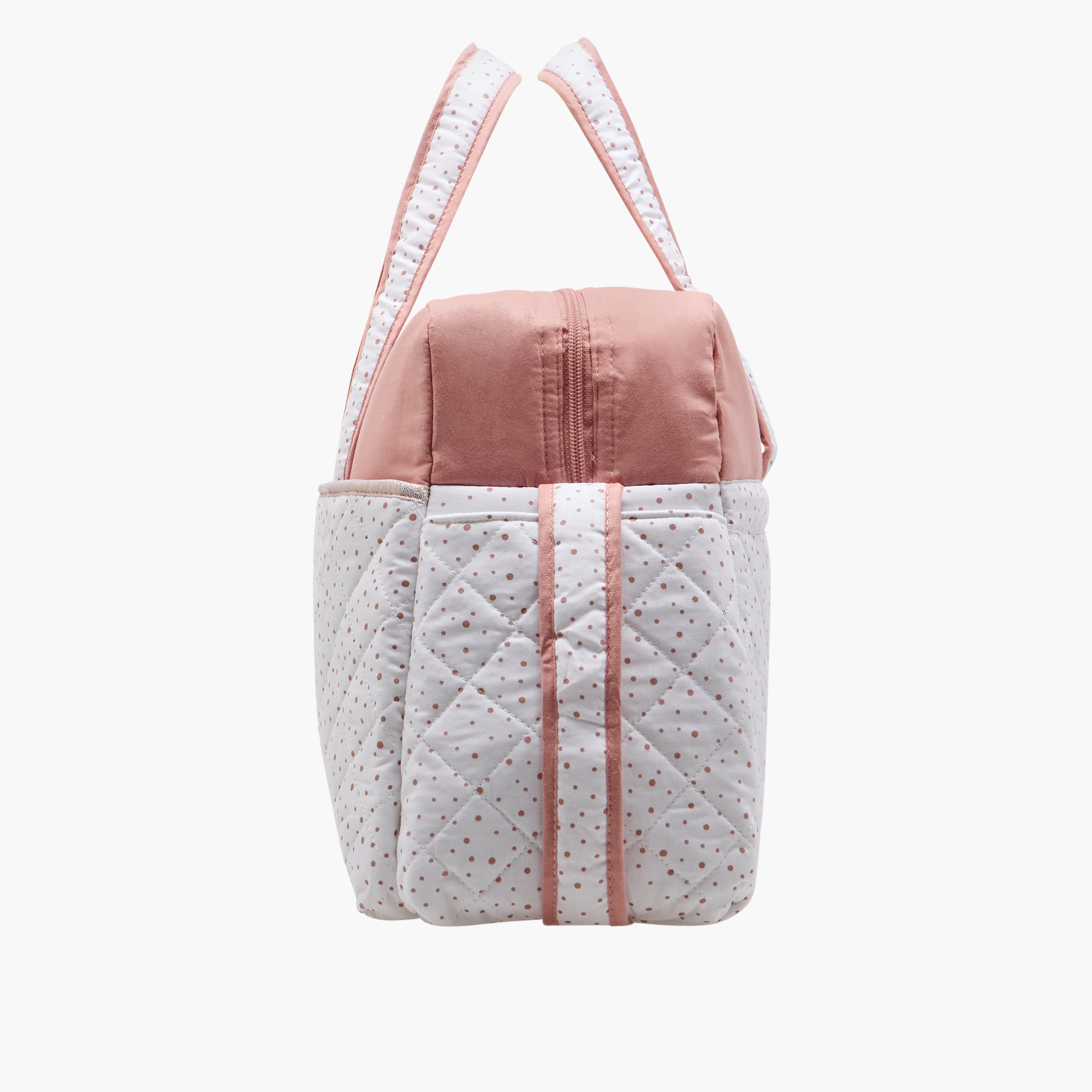 Juniors Printed Diaper Bag with Double Handle and Zip Closure-baby-diapering-diaperbags-image-5