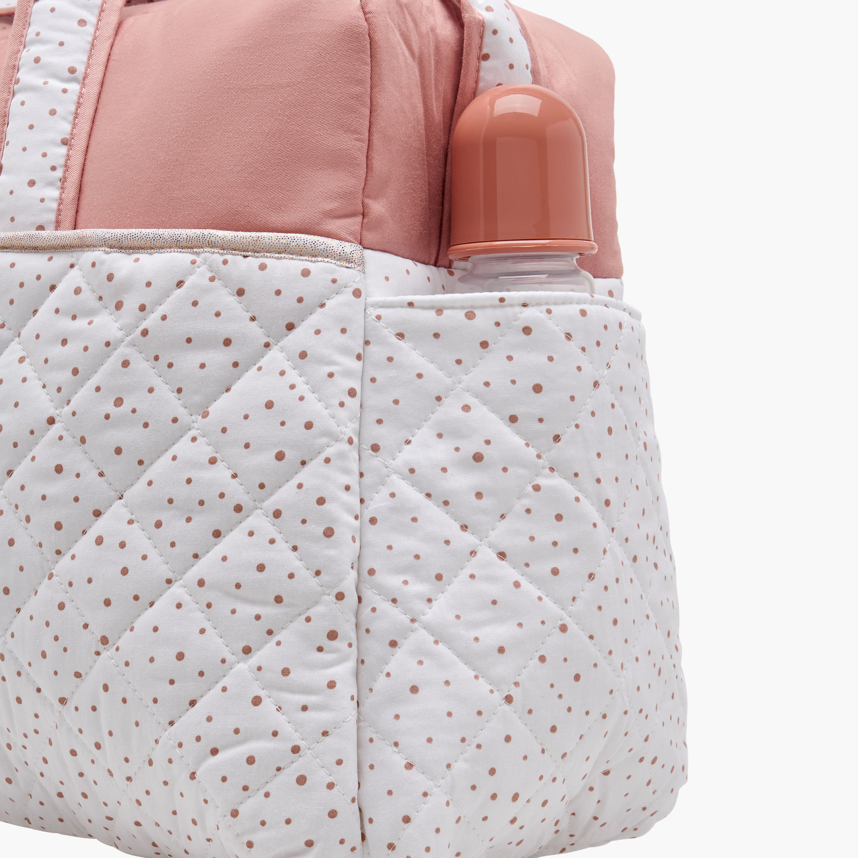 Juniors Printed Diaper Bag with Double Handle and Zip Closure-baby-diapering-diaperbags-image-8