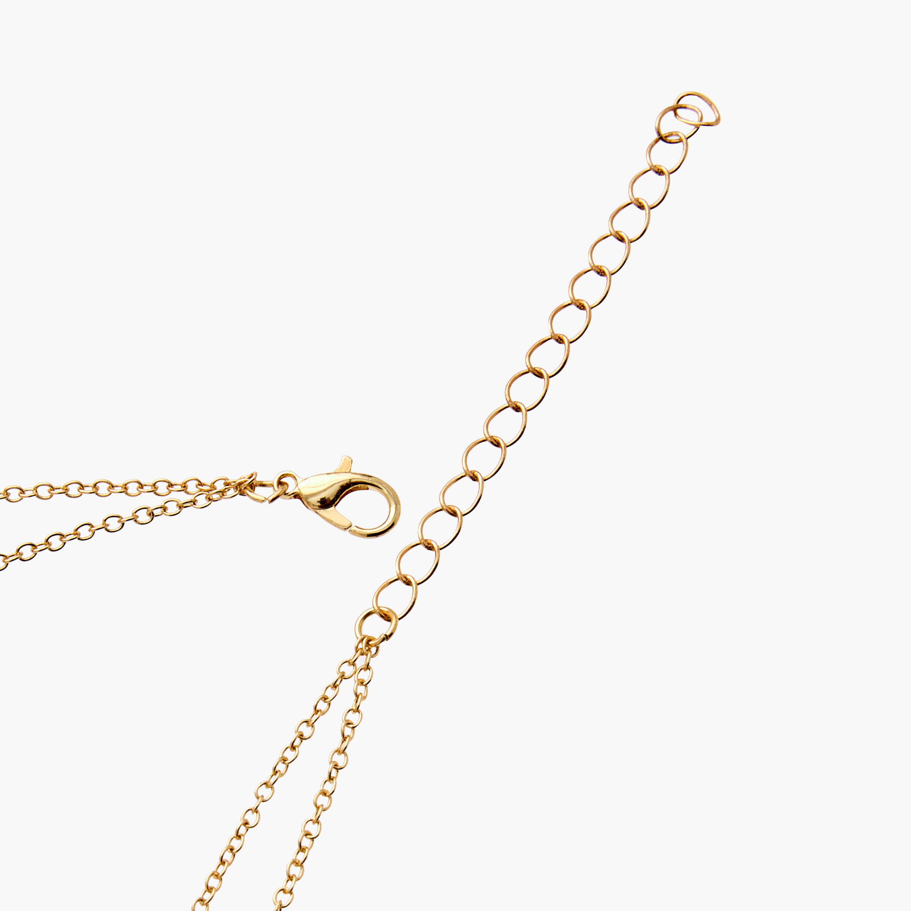 Star and Moon Pendant Layered Necklace with Lobster Clasp Closure-women-watchesandjewellery-jewellery-necklacesandpendants-image-4