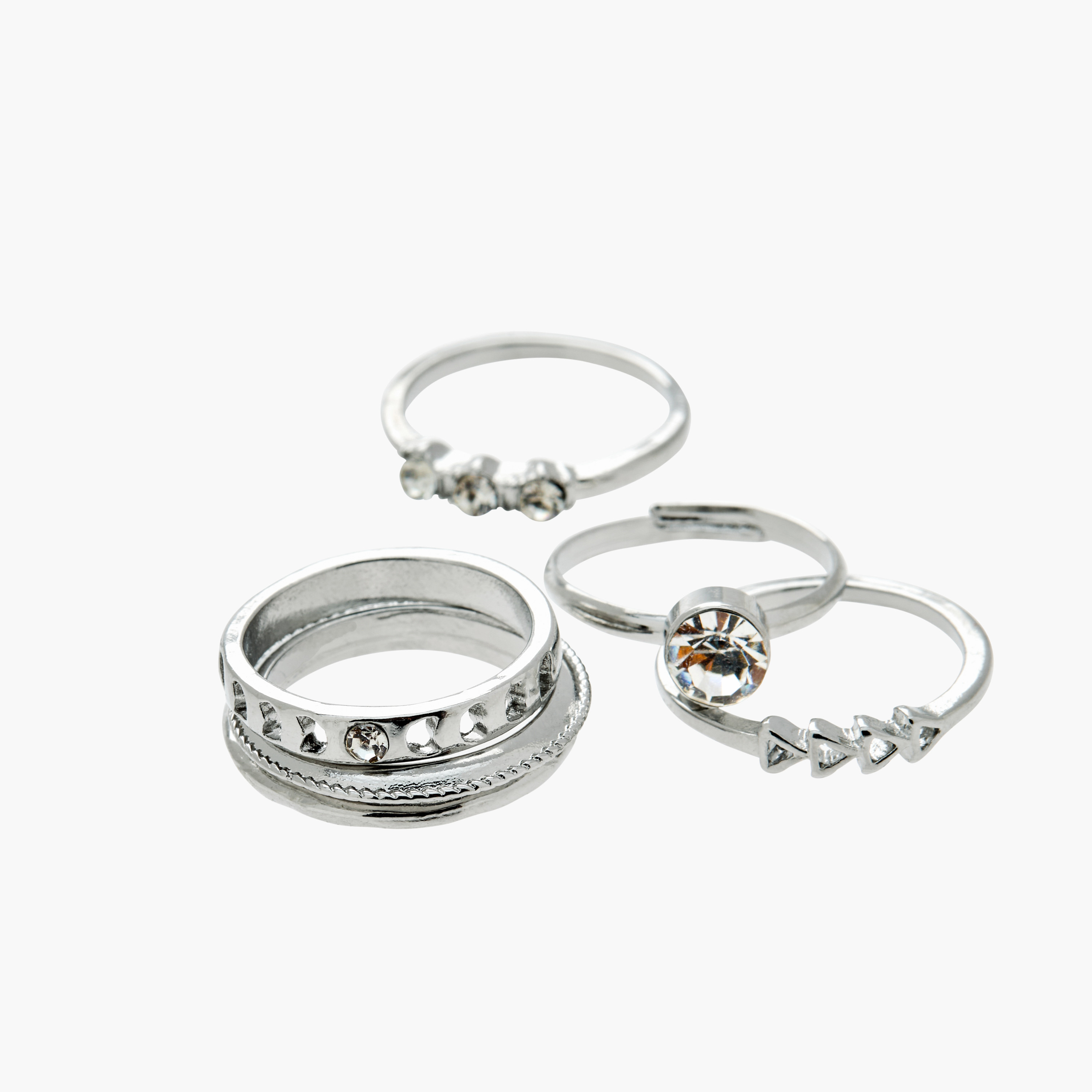 Embellished 7-Piece Ring Set - S-M-women-watchesandjewellery-jewellery-rings-image-3