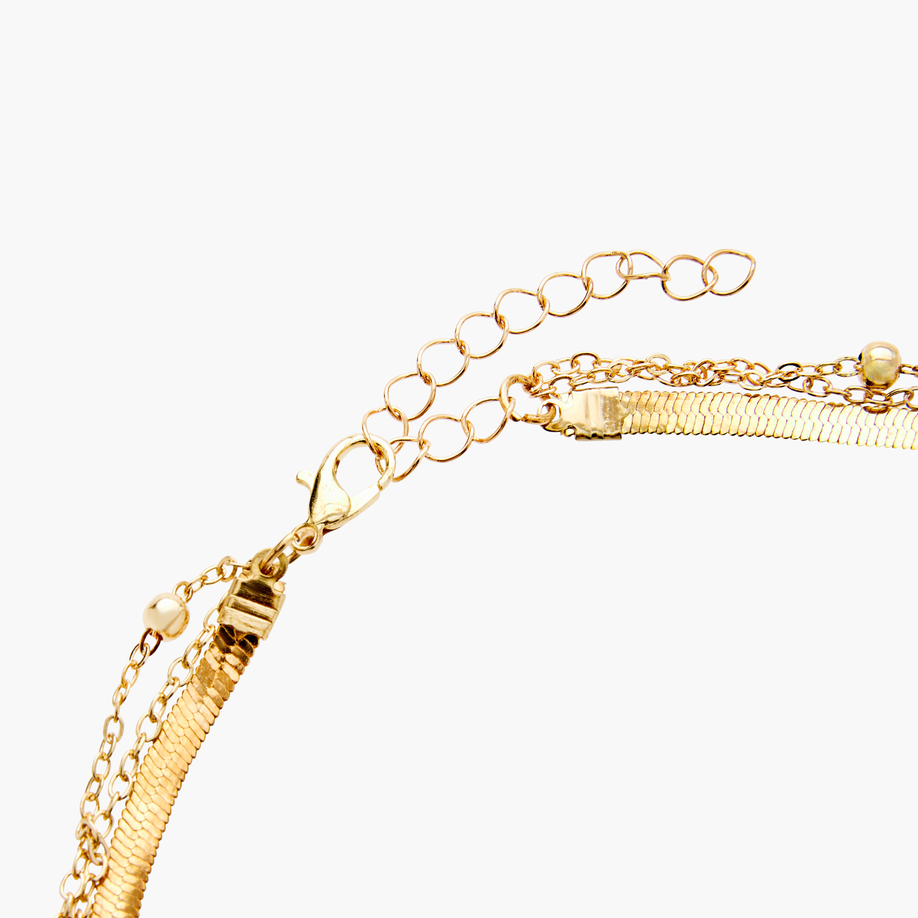 Layered Necklace with Lobster Clasp Closure-women-watchesandjewellery-jewellery-necklacesandpendants-image-3