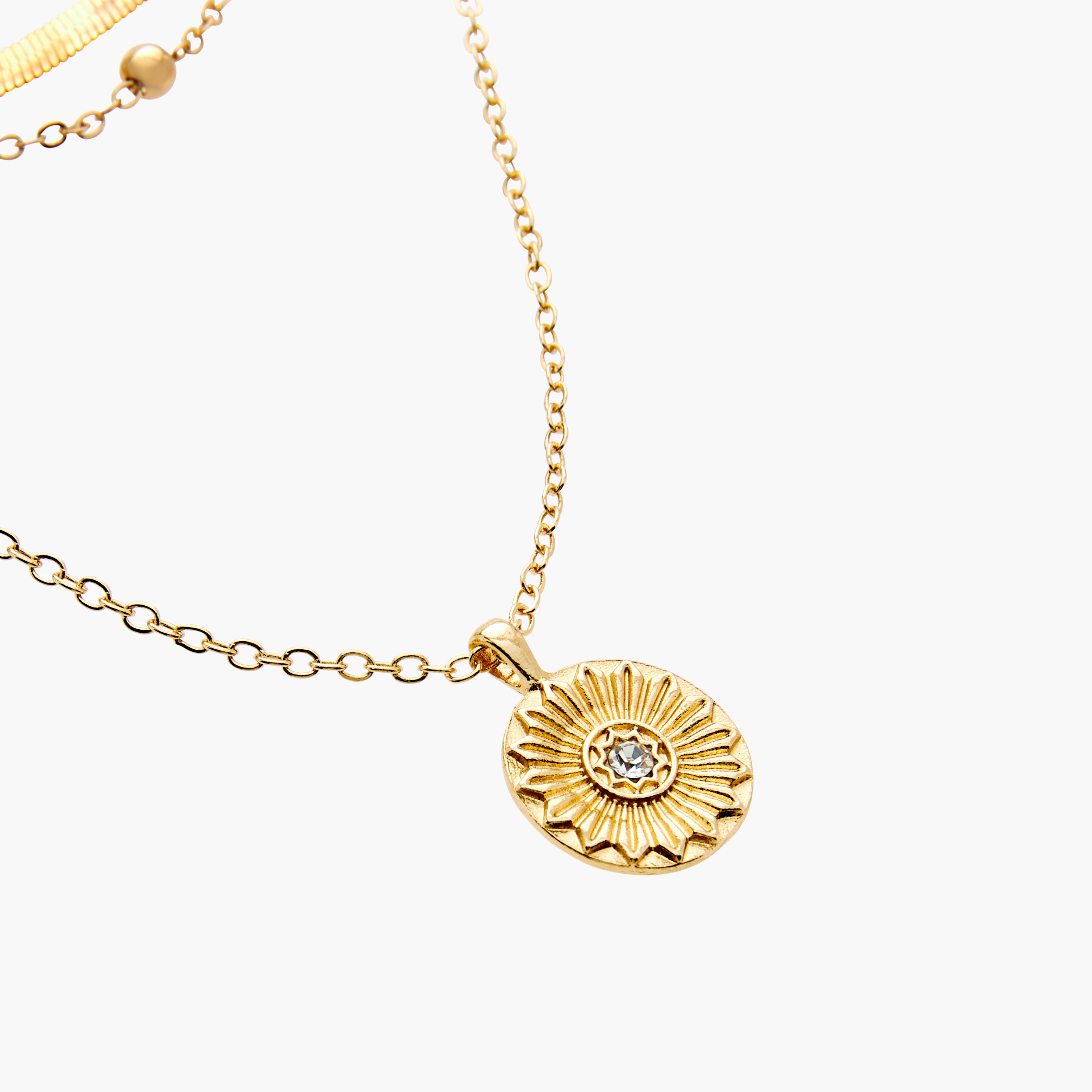 Layered Necklace with Lobster Clasp Closure-women-watchesandjewellery-jewellery-necklacesandpendants-image-4