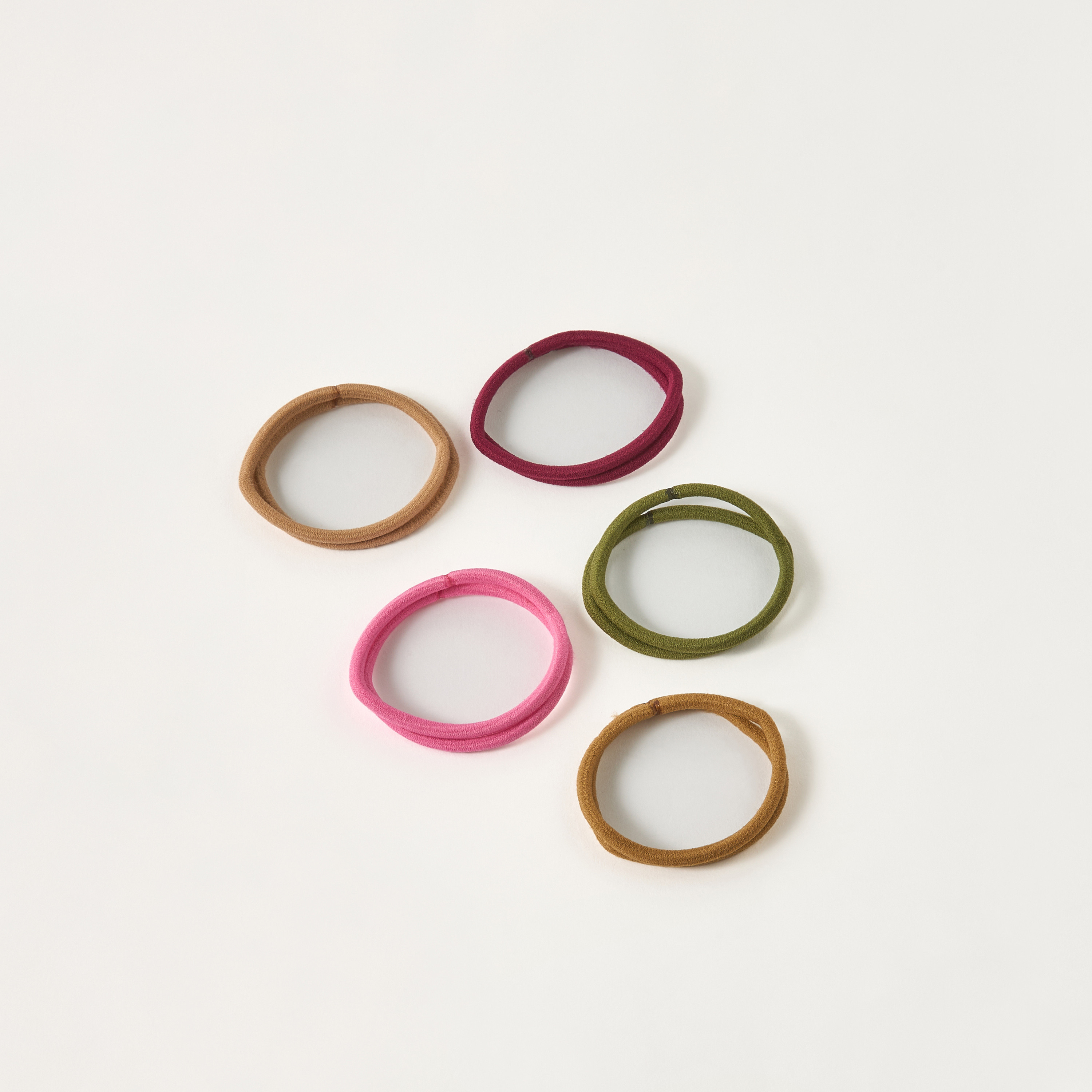 ربطات شعر سادة - طقم 10 قطعة-women-hairaccessories-scrunchies-image-2