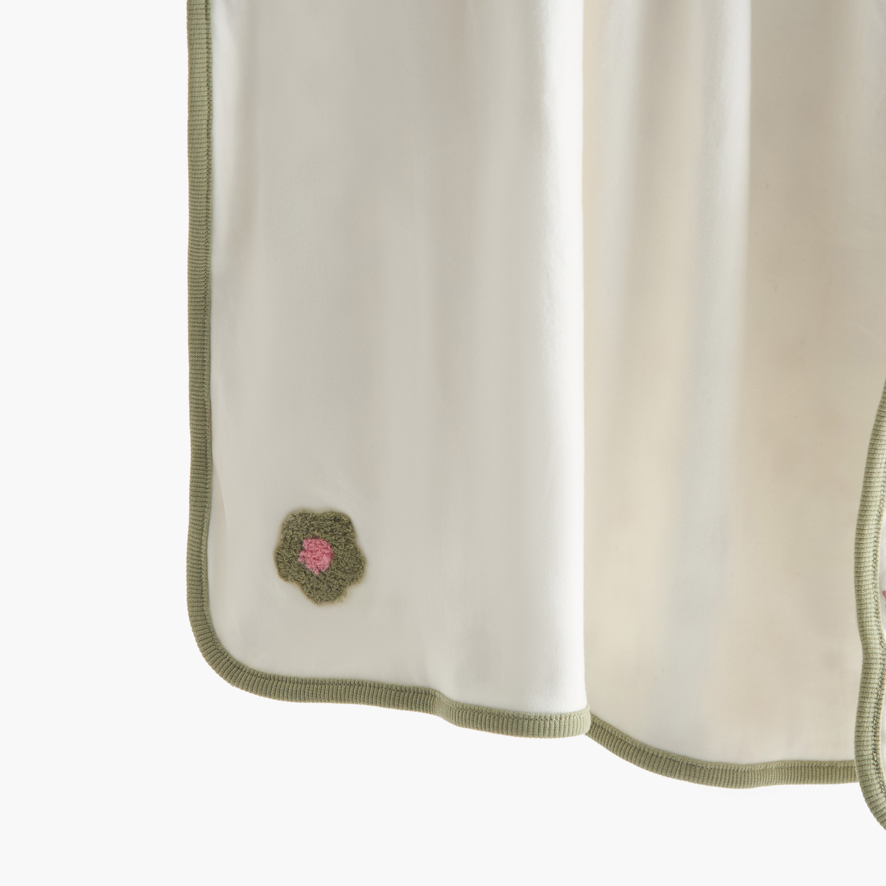 Juniors Floral Print Receiving Blanket - 70x70 cm-baby-nursery-blanketsandswaddles-receivingblankets-image-4