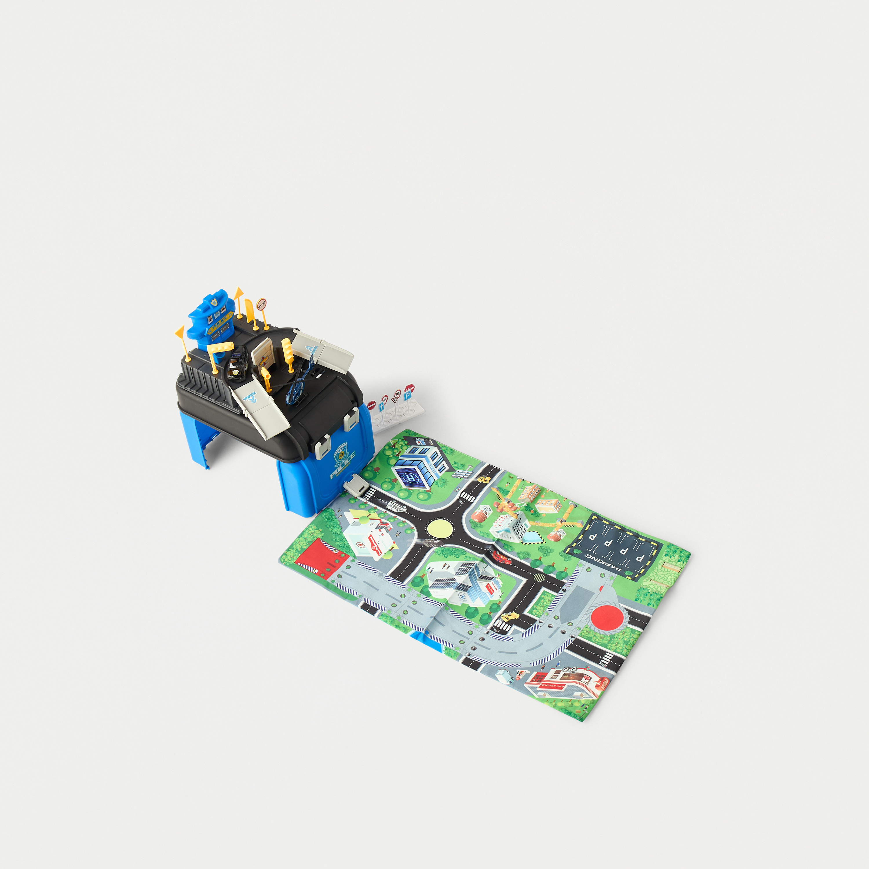 Police 37-Piece Garage Playset-toys-playvehicles-vehicleplaysets-image-3