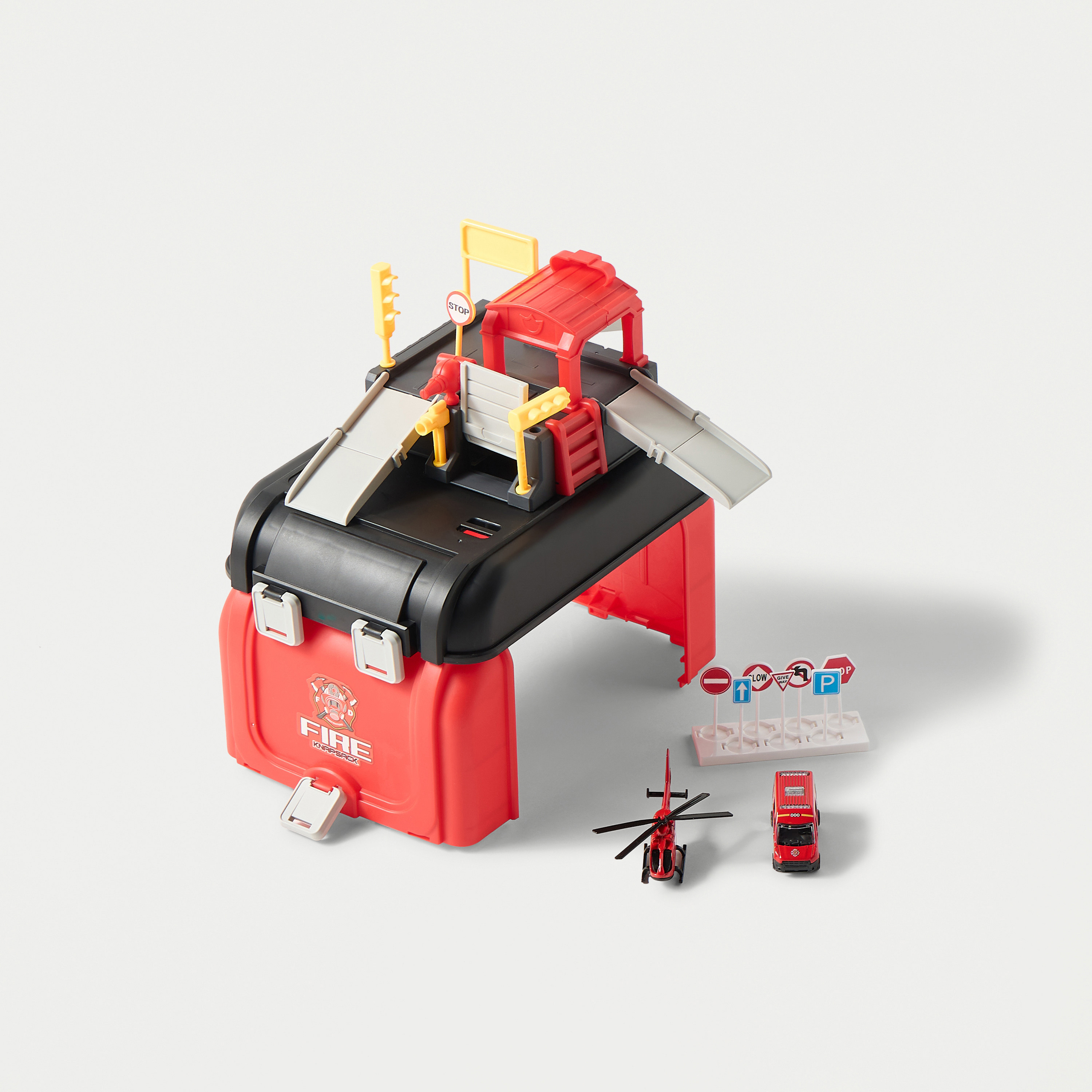 Fire Garage 40-Piece DIY Playset-toys-playvehicles-vehicleplaysets-image-2