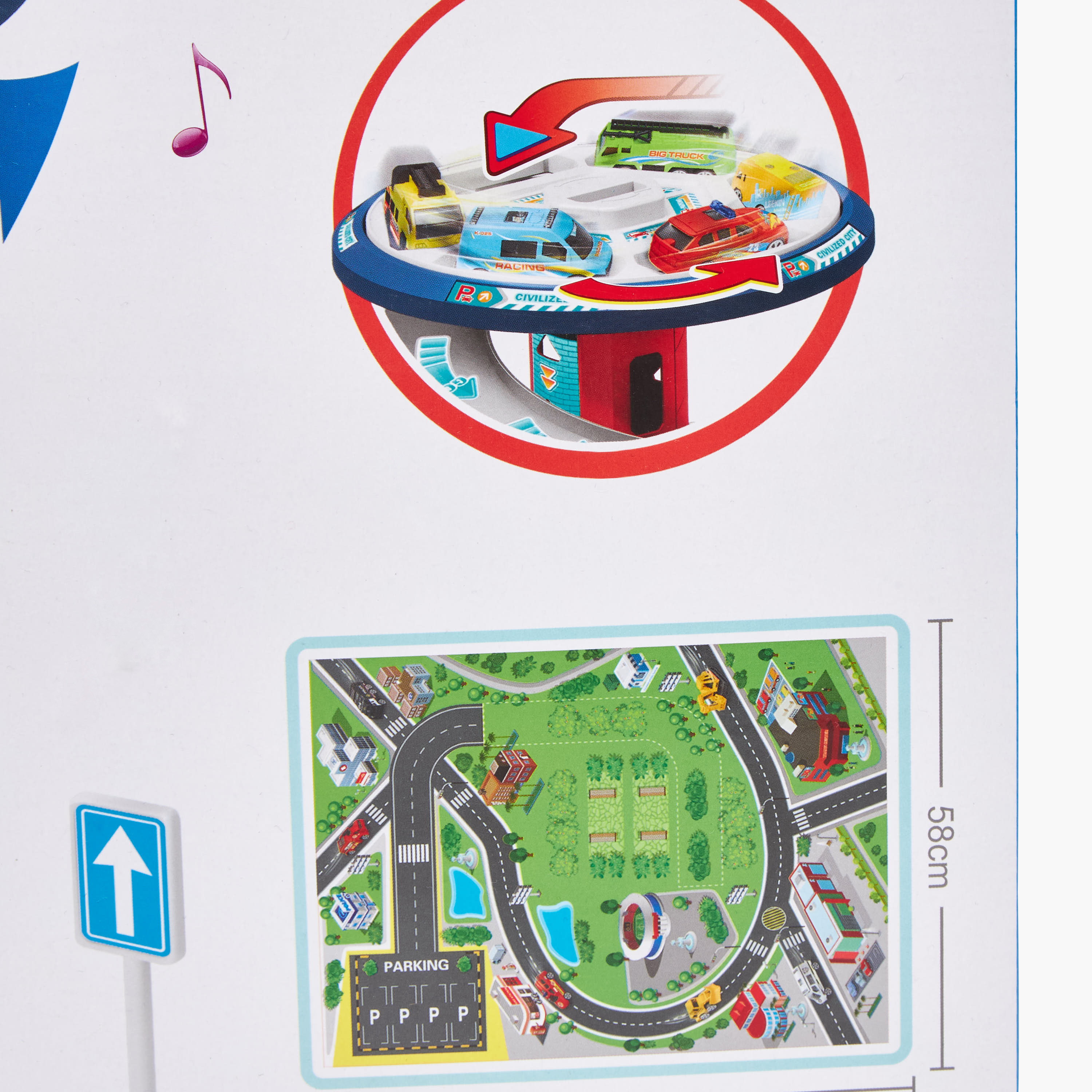 Circulation 26-Piece Garage City Track and Vehicle Playset-toys-playvehicles-vehicleplaysets-image-9
