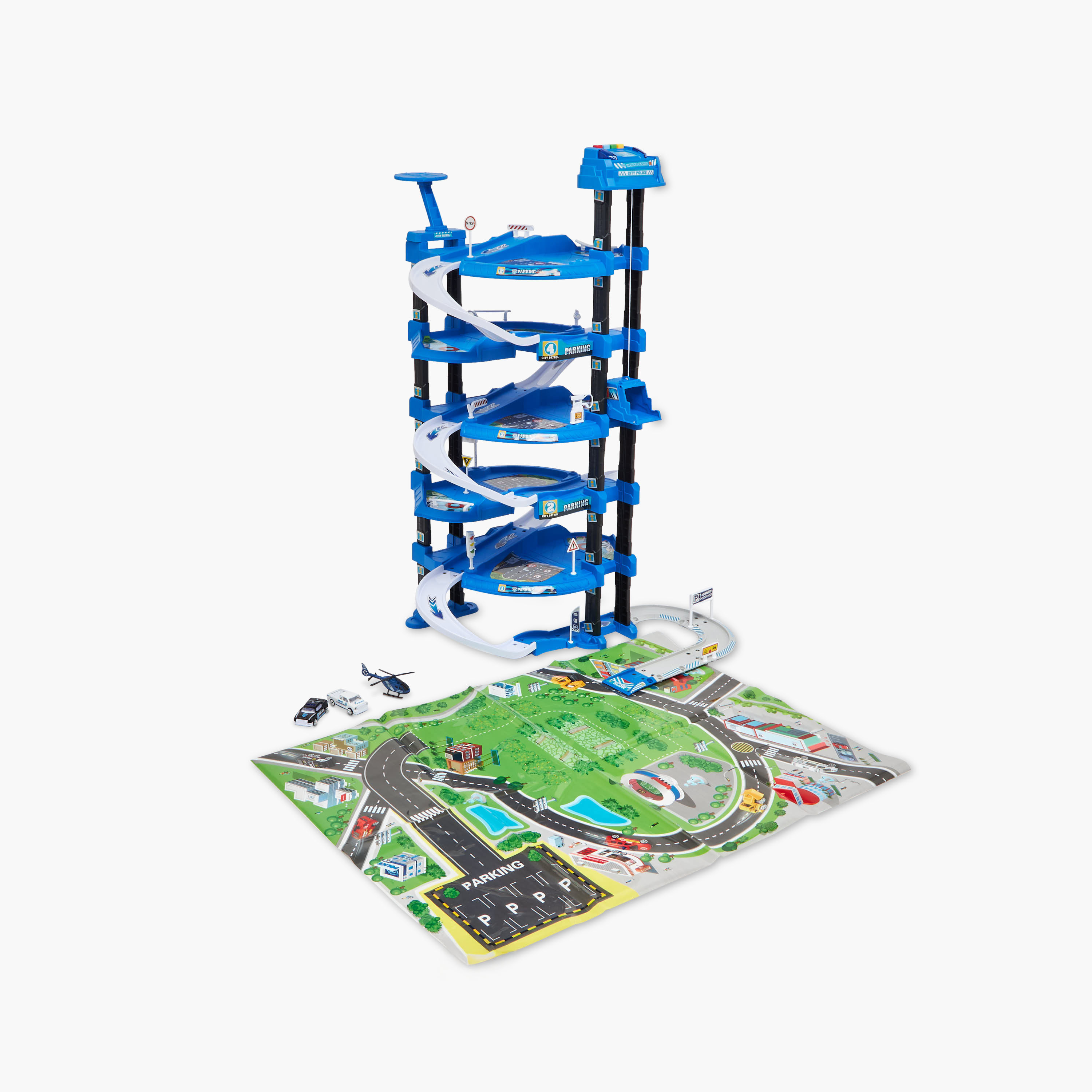 Up and Down Police Playset-toys-playvehicles-vehicleplaysets-image-1