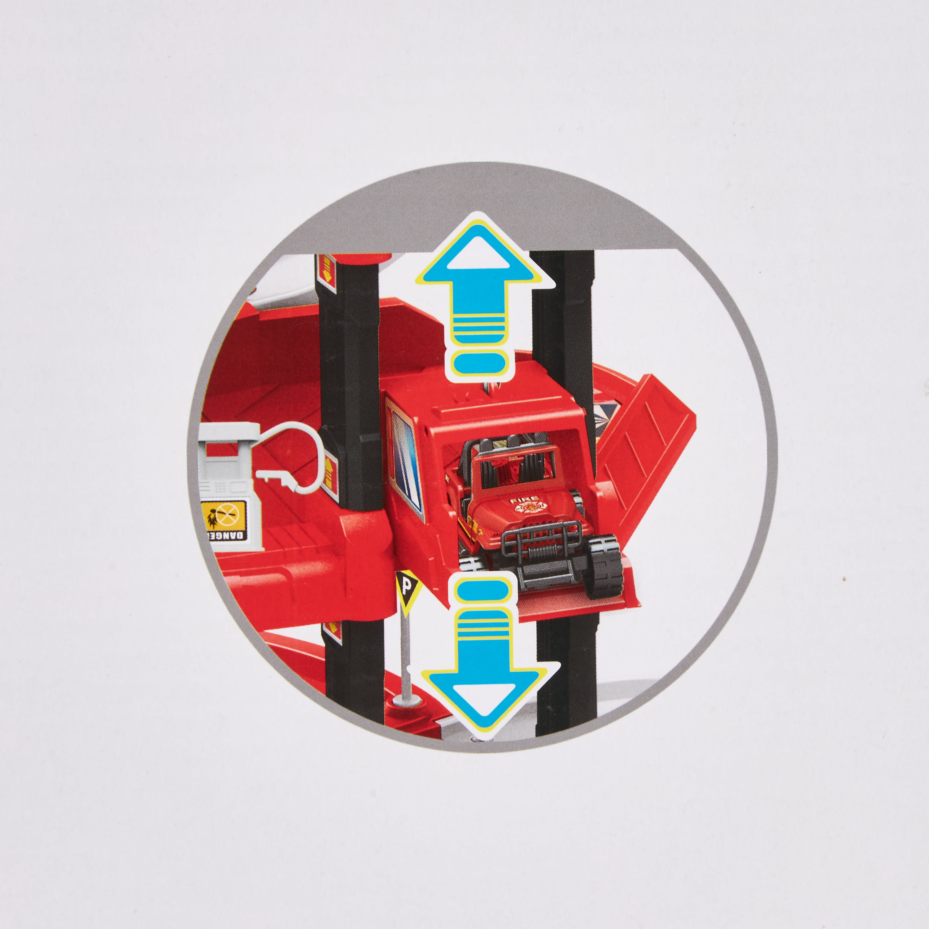 مجموعة لعب فاير أب أند داون-toys-playvehicles-vehicleplaysets-image-1