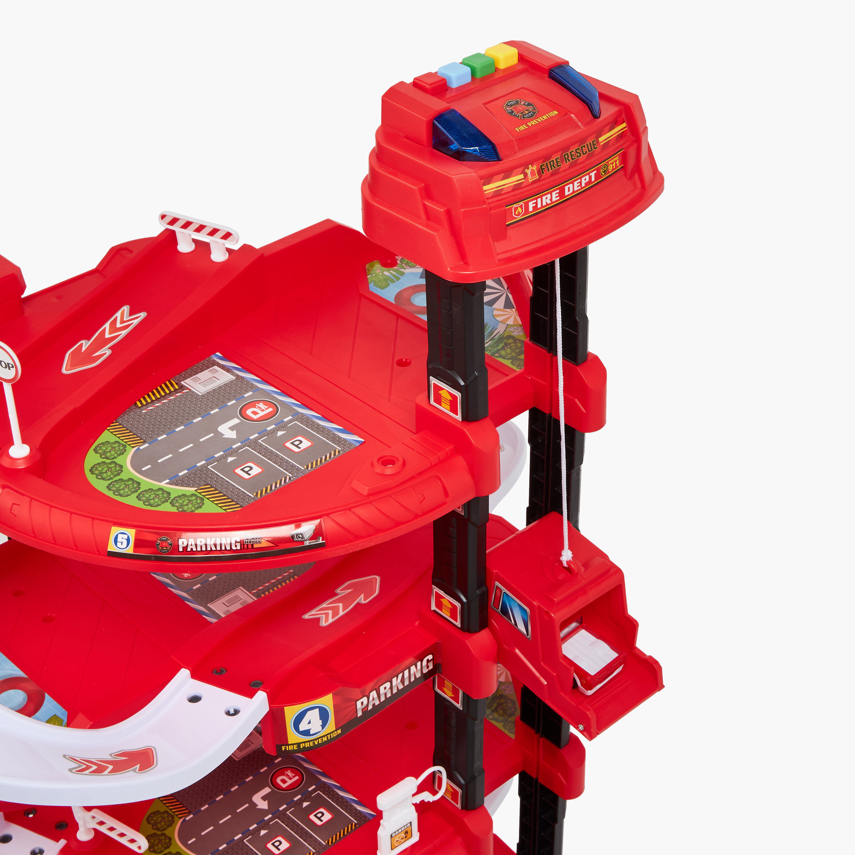 مجموعة لعب فاير أب أند داون-toys-playvehicles-vehicleplaysets-image-3