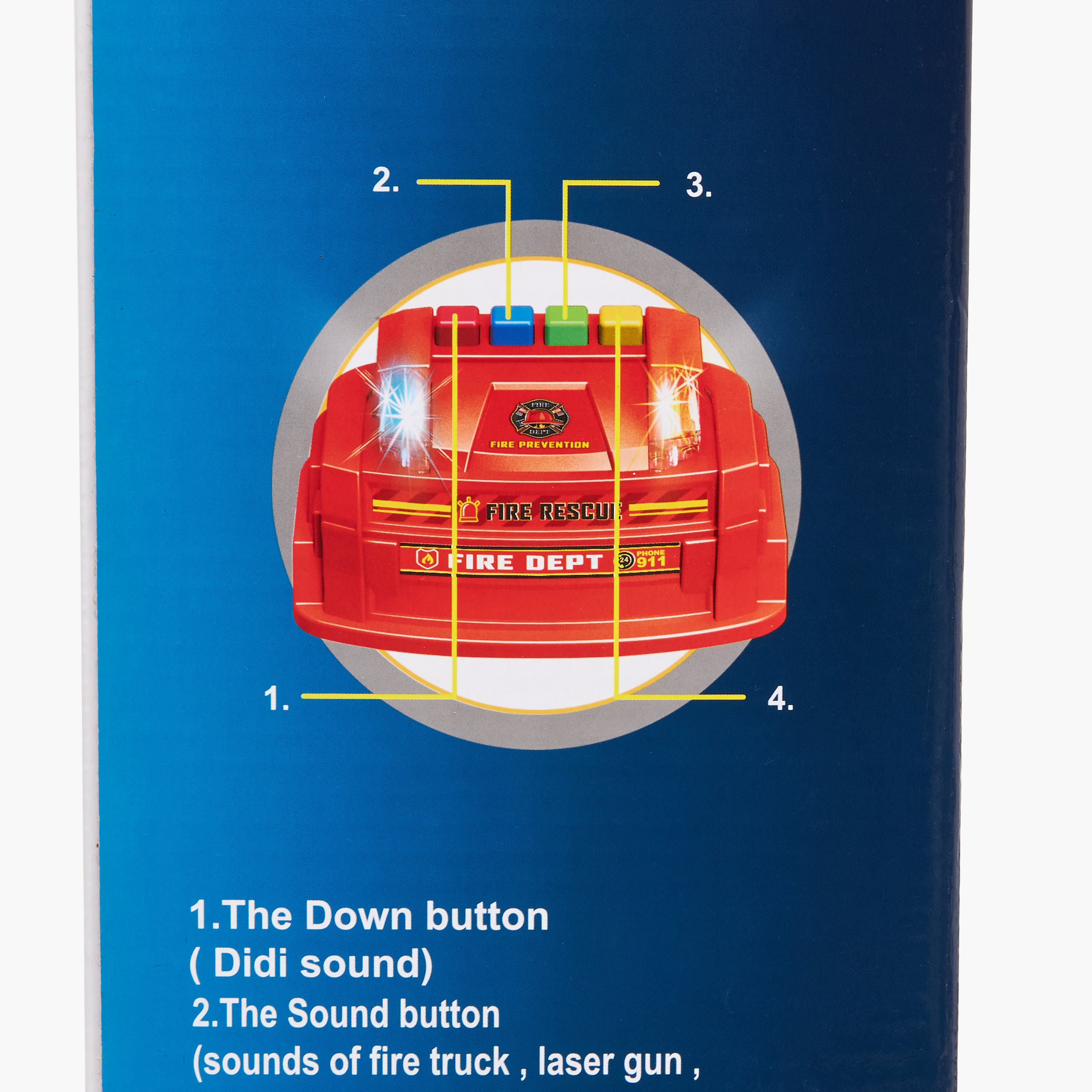 مجموعة لعب فاير أب أند داون-toys-playvehicles-vehicleplaysets-image-2