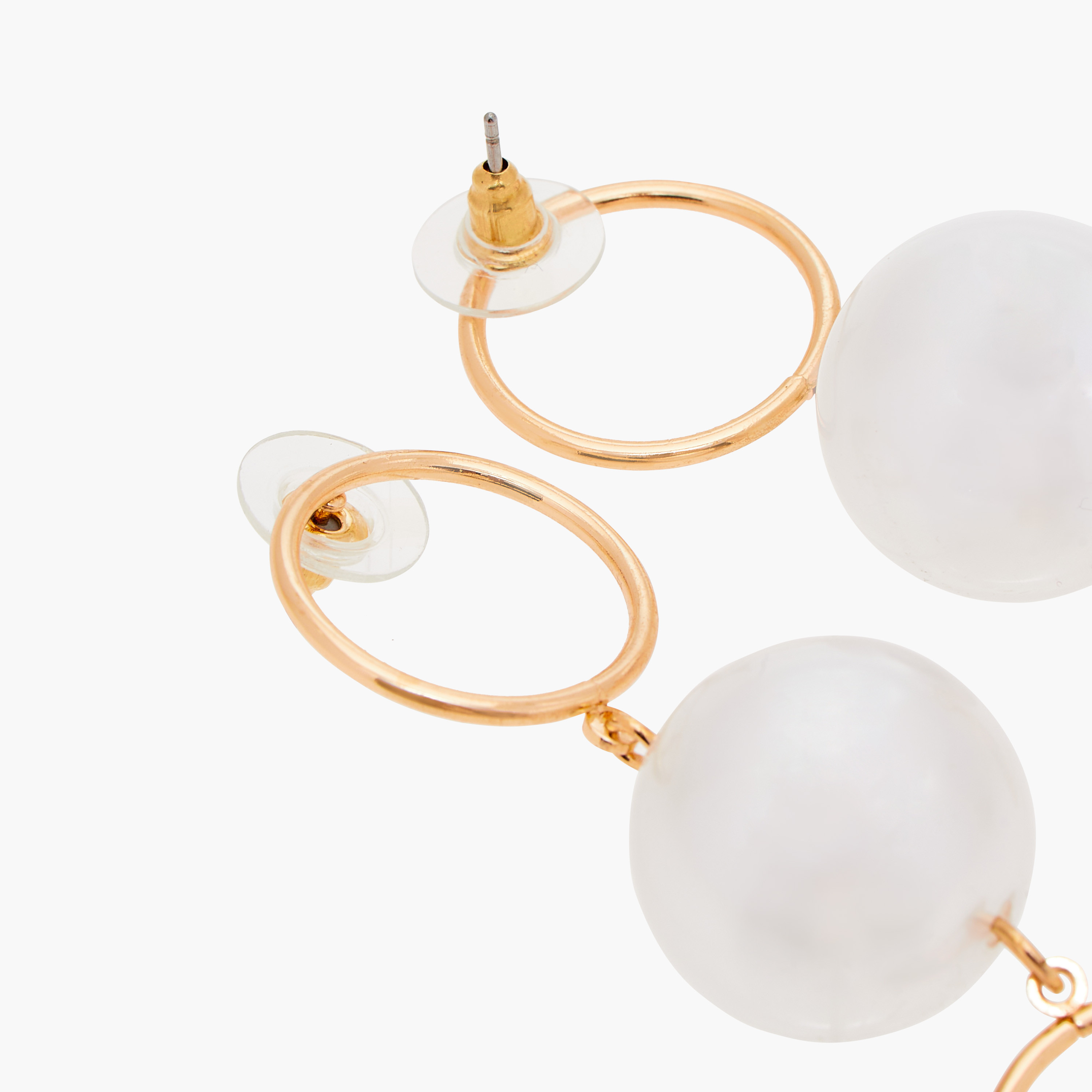 Embellished Dangler Earrings with Pushback Closure-women-watchesandjewellery-jewellery-earrings-image-3