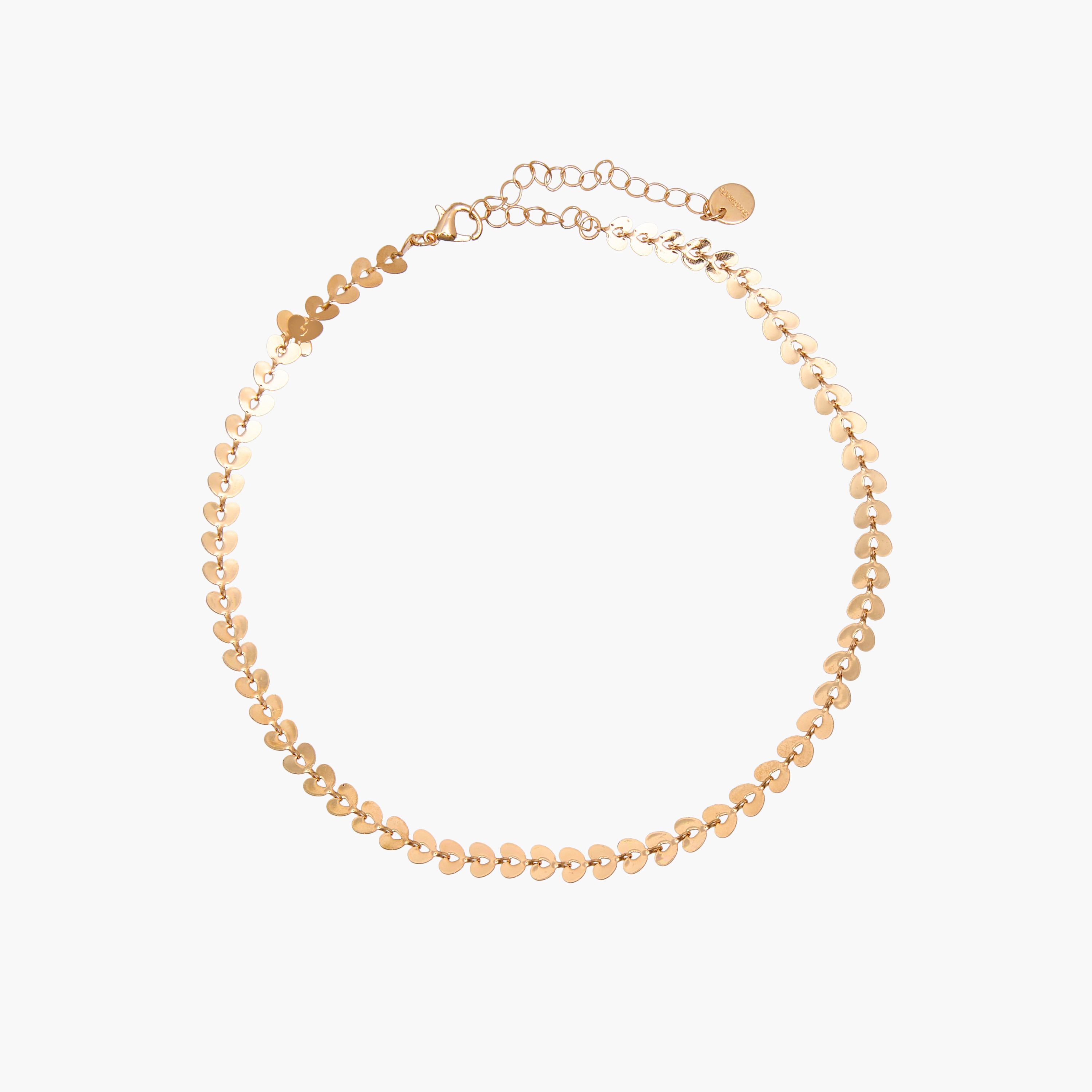 طقم أعقاد بلون ذهبي ومشبك إغلاق - طقم 4 قطع-women-watchesandjewellery-jewellery-necklacesandpendants-image-2
