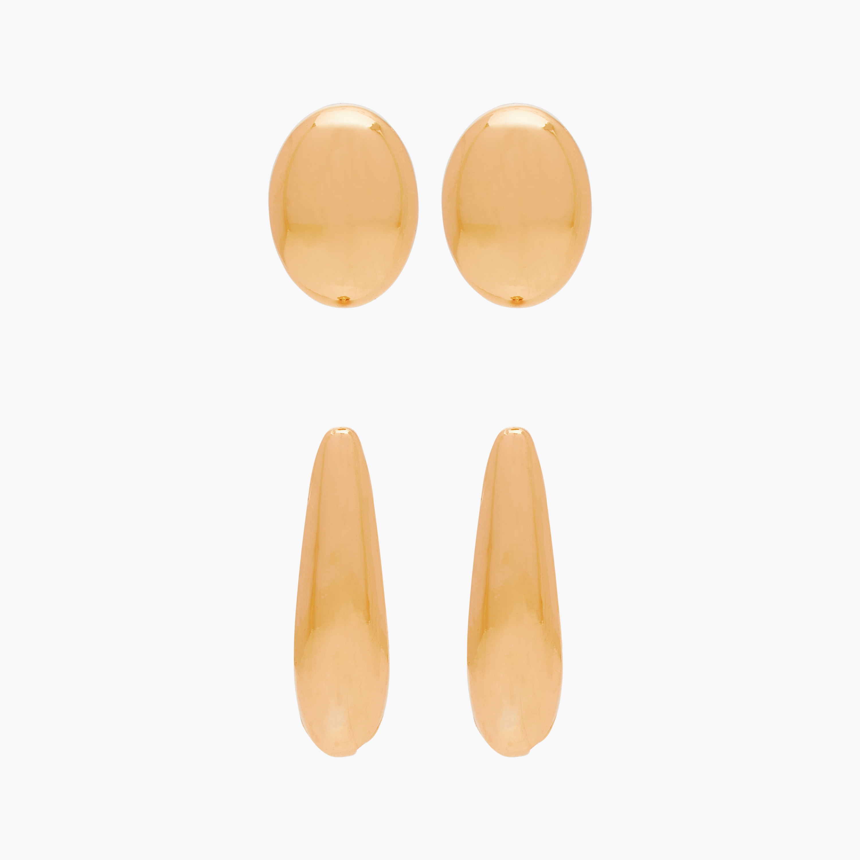 Assorted Metallic Earring - Set of 2-women-watchesandjewellery-jewellery-earrings-image-1