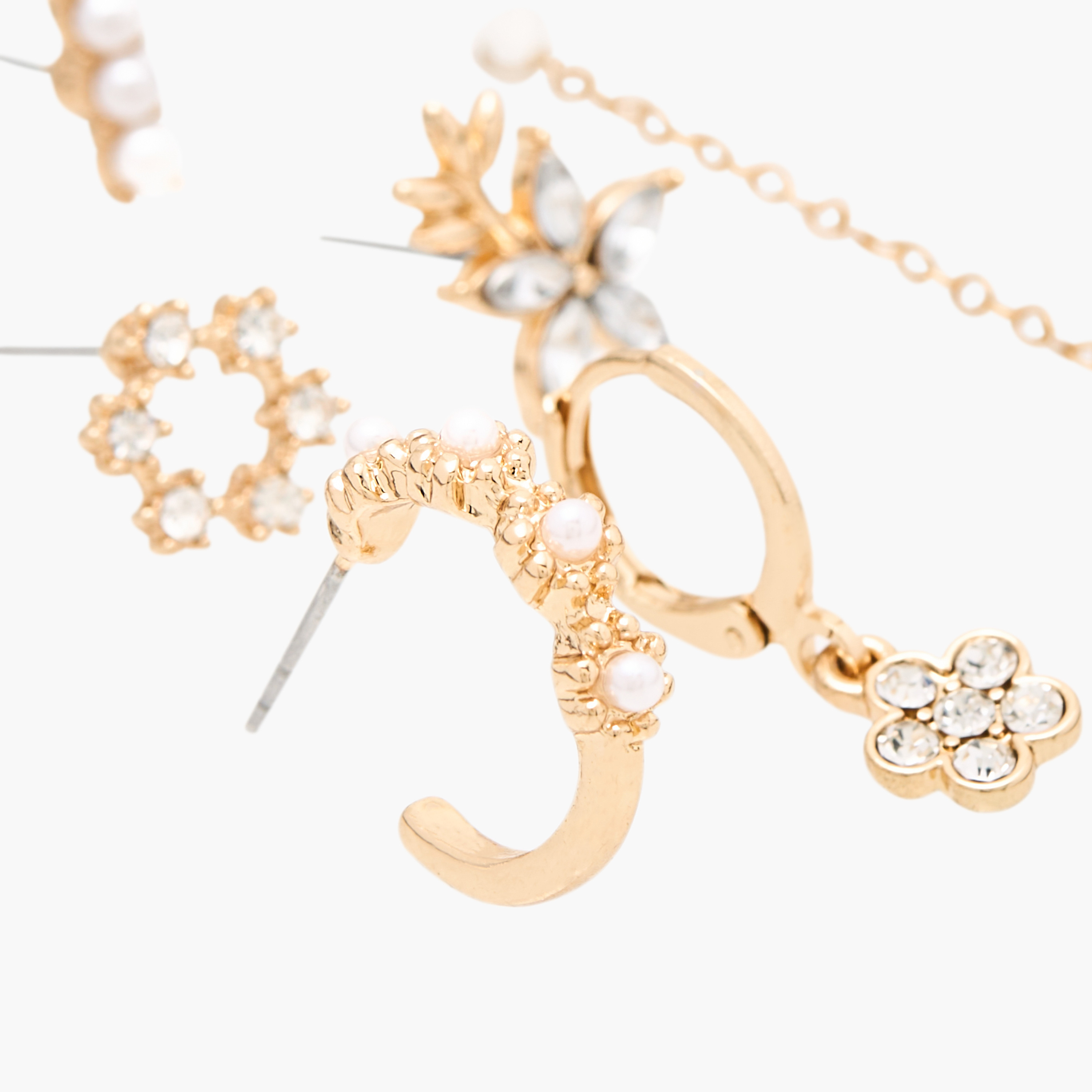 Embellished Earrings - Set of 9-women-watchesandjewellery-jewellery-earrings-image-3