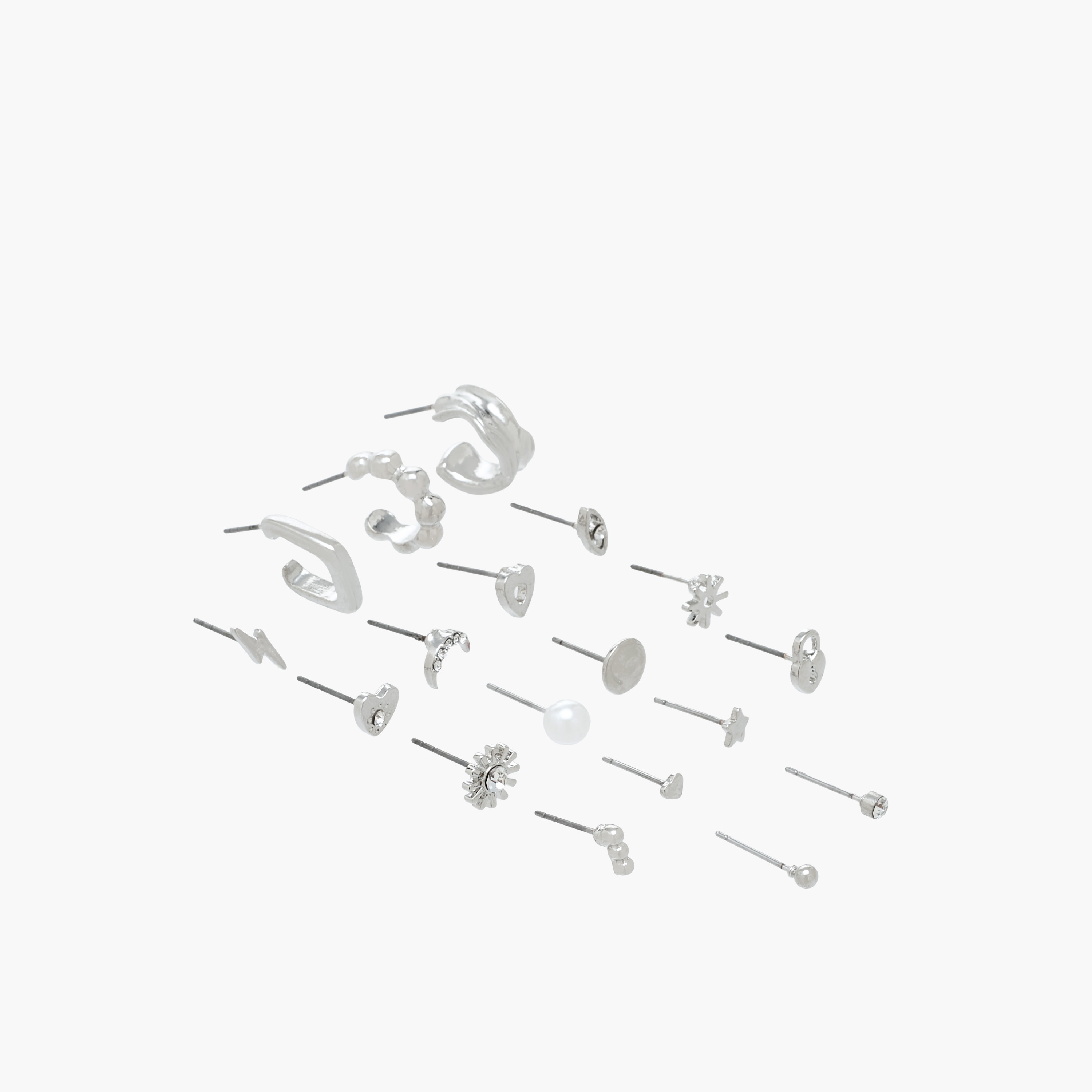حلقان متنوعة - طقم من 9-women-watchesandjewellery-jewellery-earrings-image-2