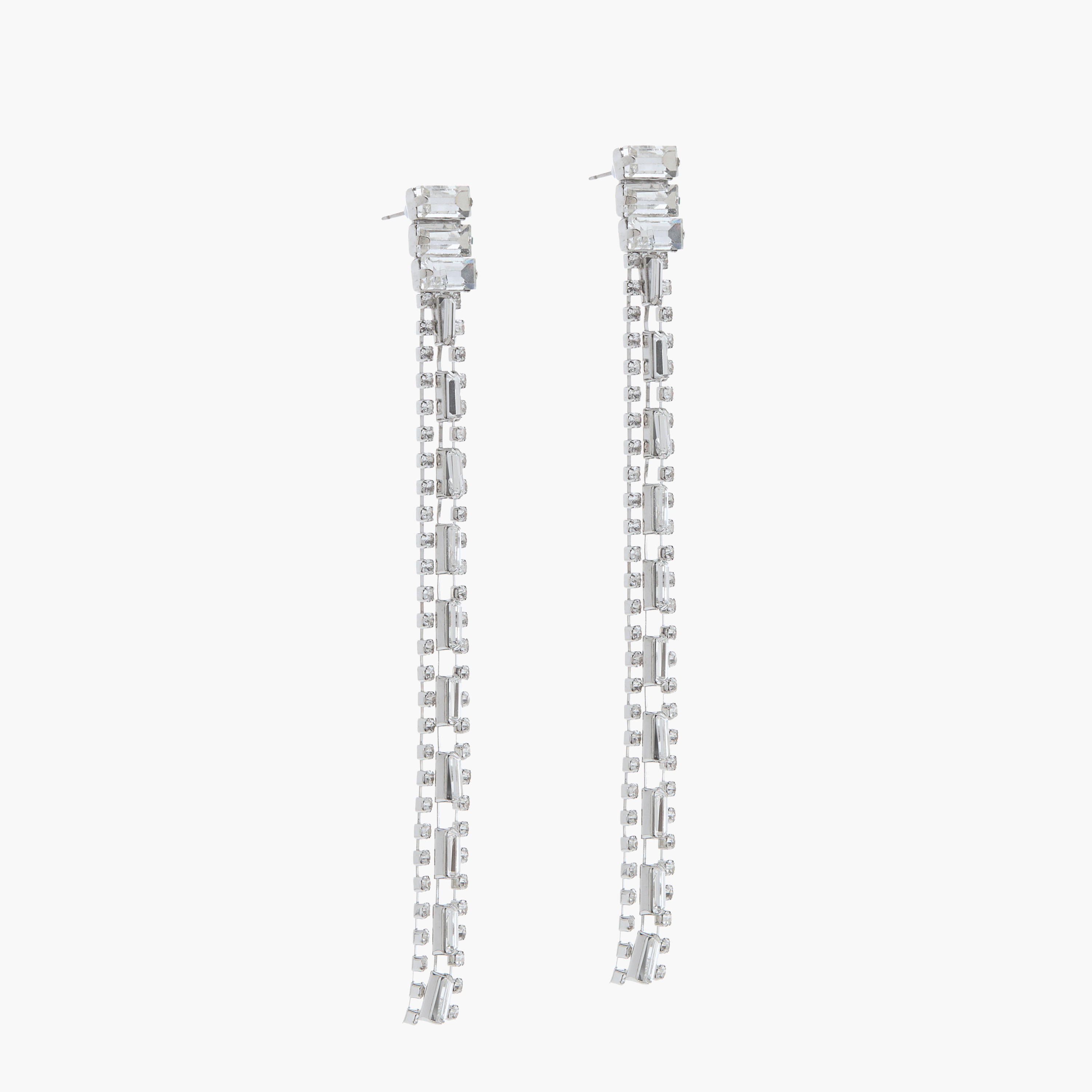 Embellished Dangling Earrings with Pushback Closure-women-watchesandjewellery-jewellery-earrings-image-2