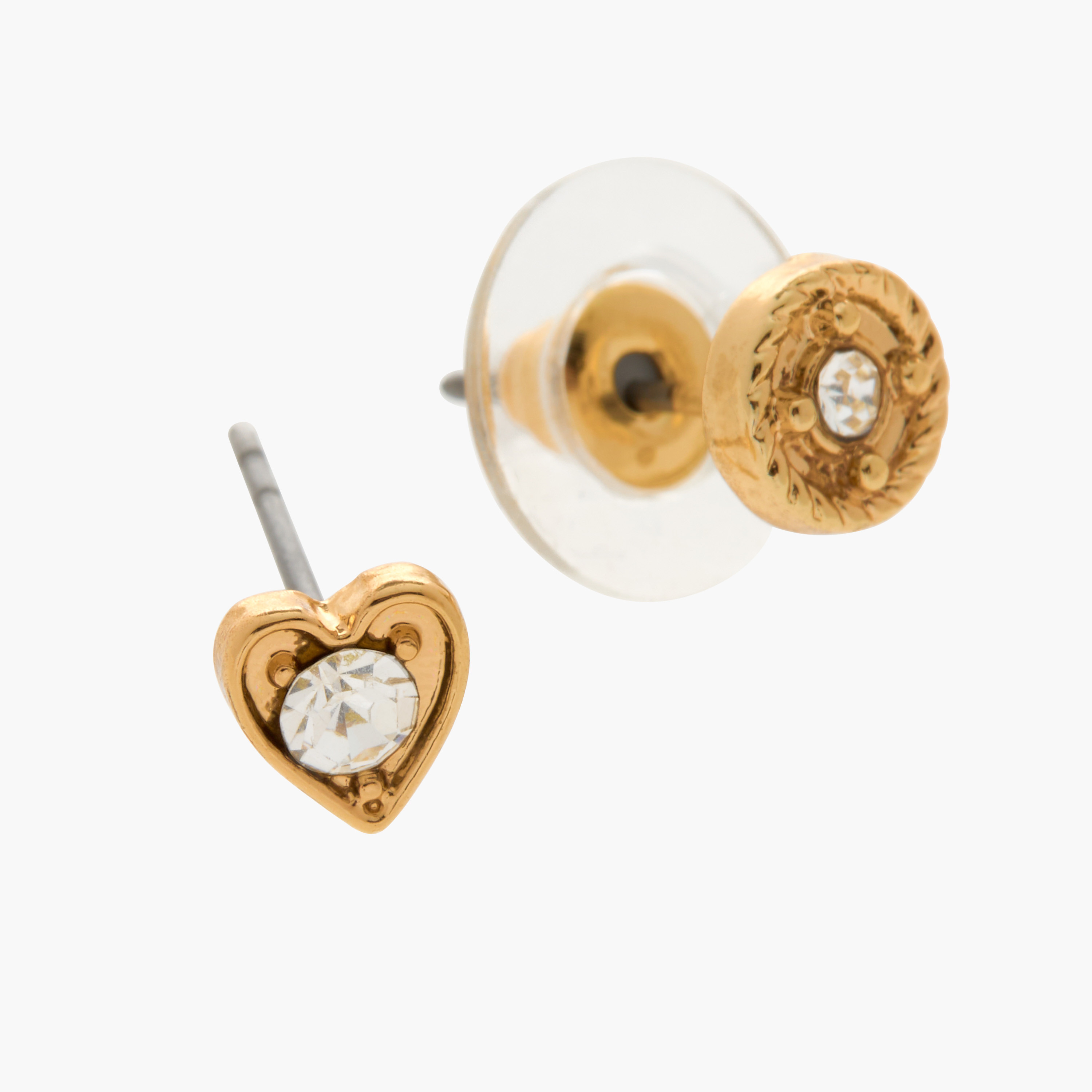 Assorted Metallic Earring with Pushback Closure - Set of 18-women-watchesandjewellery-jewellery-earrings-image-4