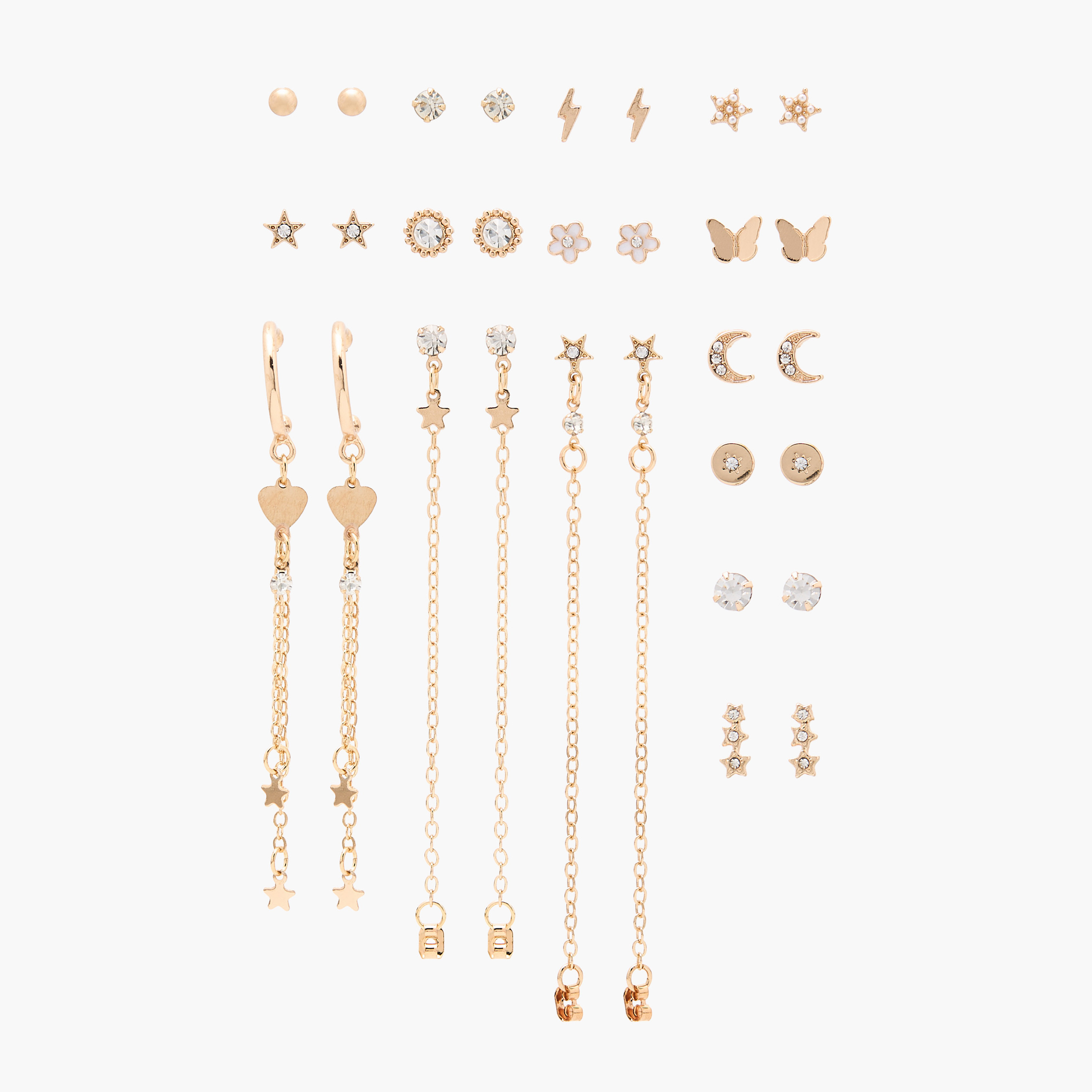 Assorted 15-Piece Earrings Set-women-watchesandjewellery-jewellery-earrings-image-1