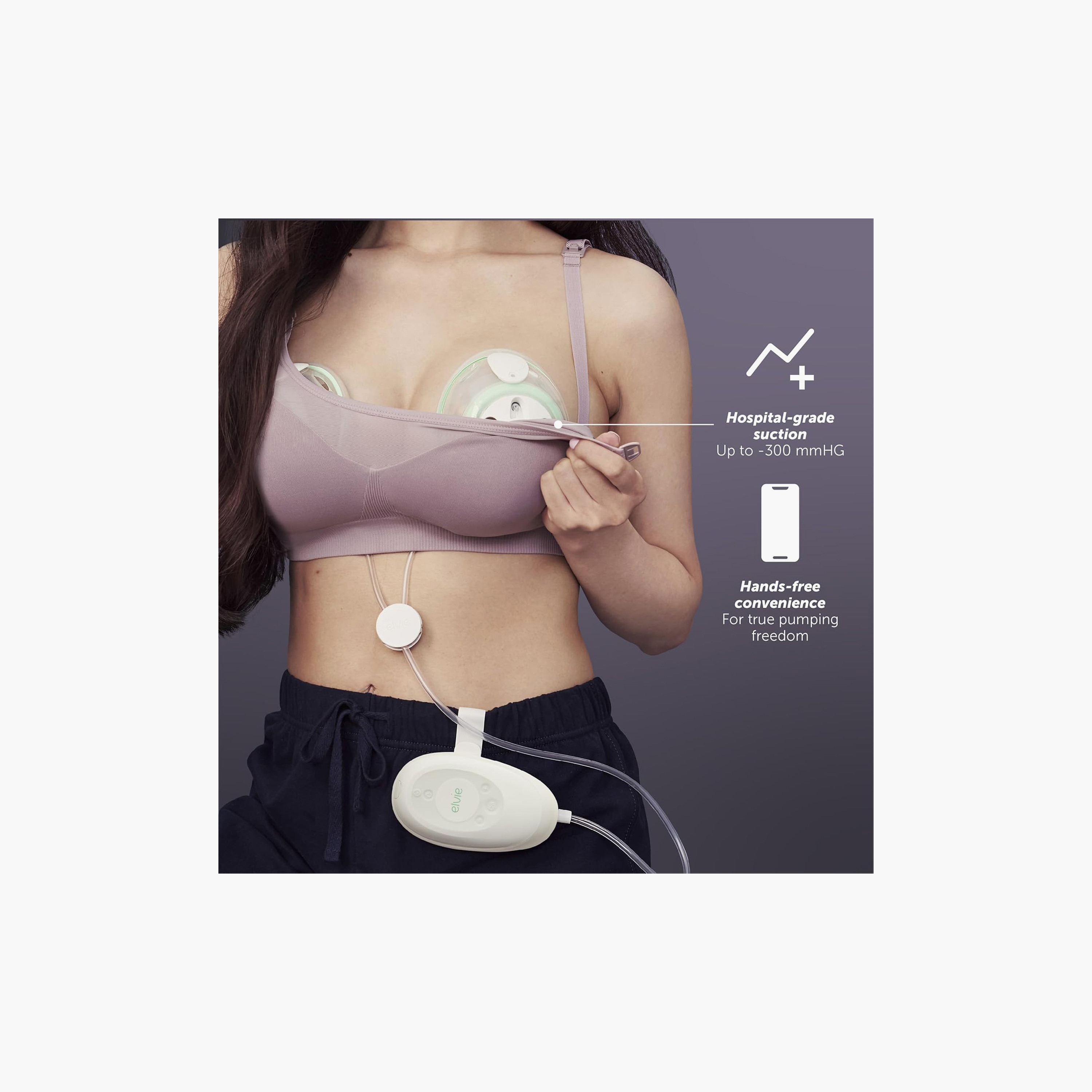 Elvie Stride Hospital-Grade App-Controlled Breast Pump-baby-feeding-breastfeedingandcare-image-2