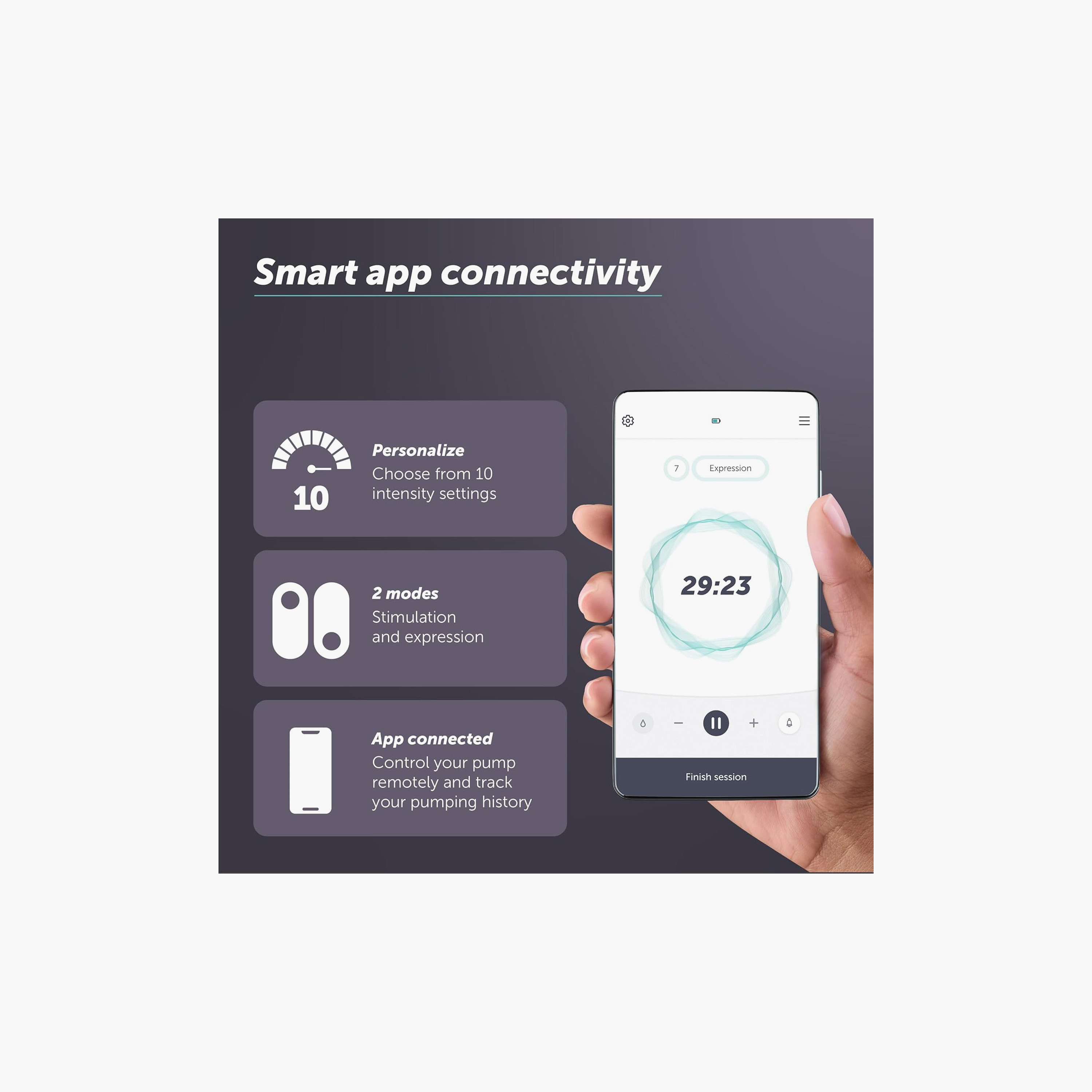 Elvie Stride Hospital-Grade App-Controlled Breast Pump-baby-feeding-breastfeedingandcare-image-6