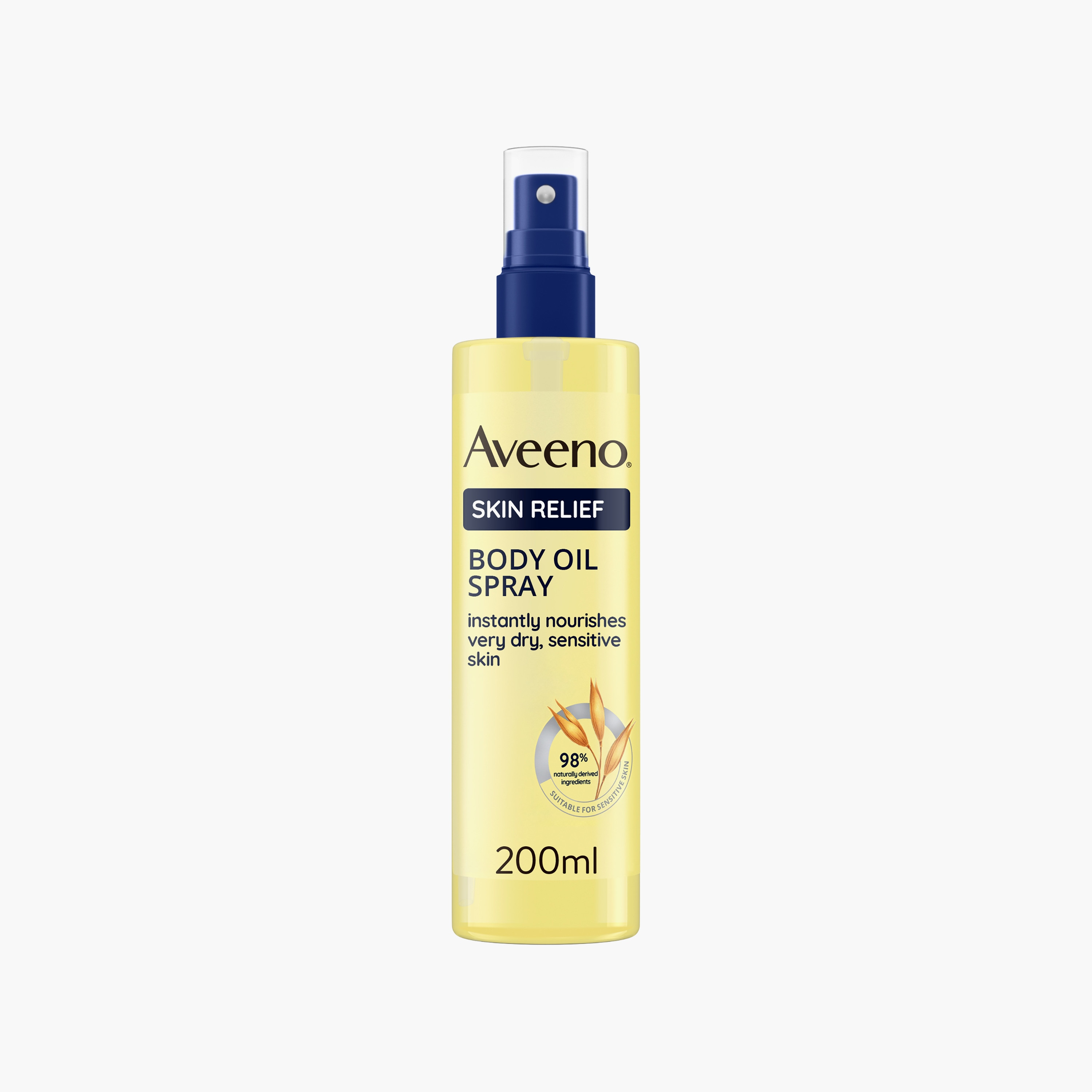 Aveeno Skin Relief Body Oil Spray, 200 ml-baby-bathandcare-hairbodyskincare-babyoil-image-1