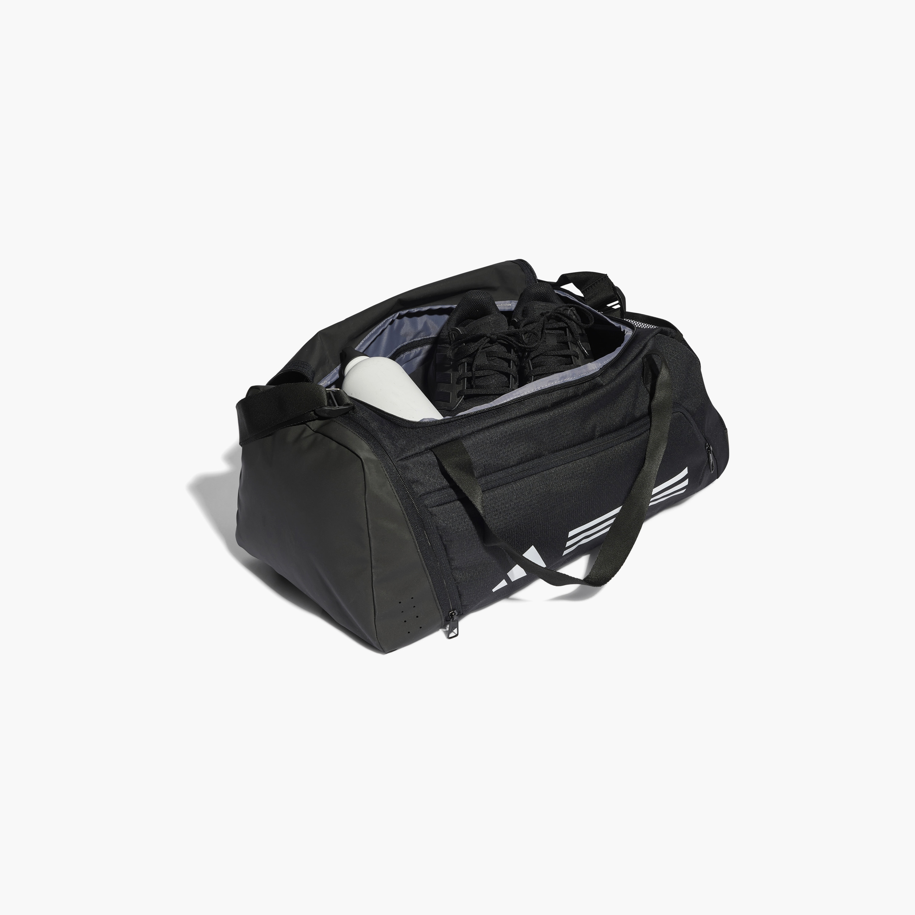 adidas Essentials Logo 3 Stripes Duffel Bag Small IP9862 | OE-sports-gear-gym-image-3