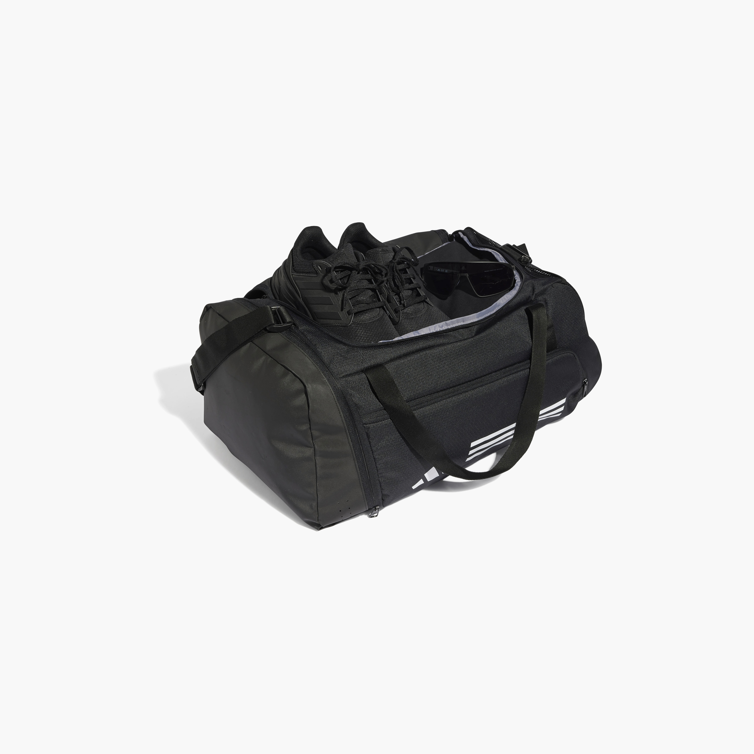 adidas Essentials Logo 3 Stripes Duffel Bag Medium IP9863 | OE-sports-gear-gym-image-3