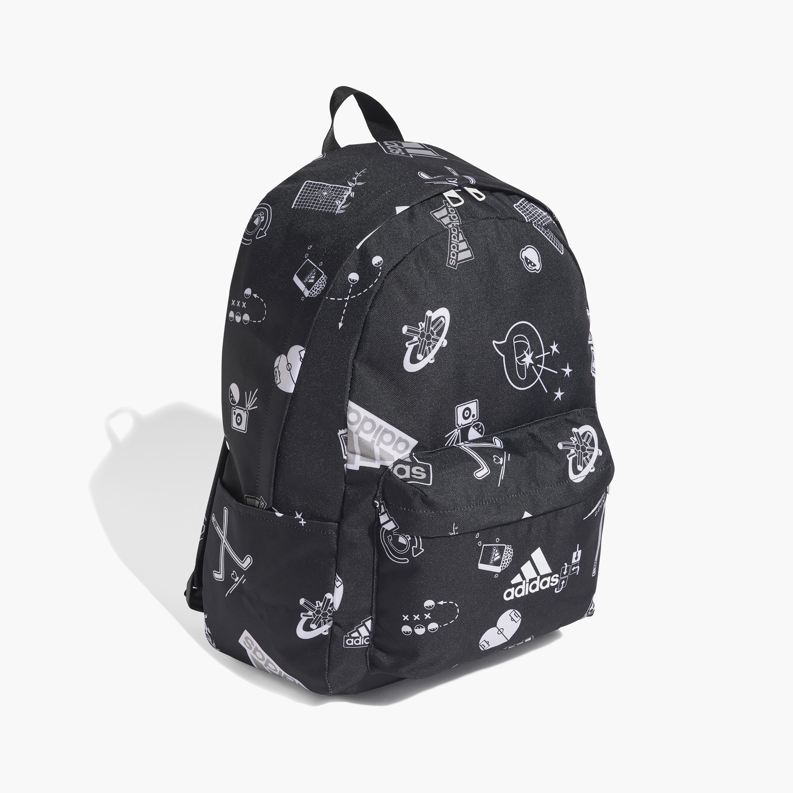 adidas Classic Brand Love Printed Backpack IX8169 | OE-school-bagsandbackpacks-backpacks-image-2