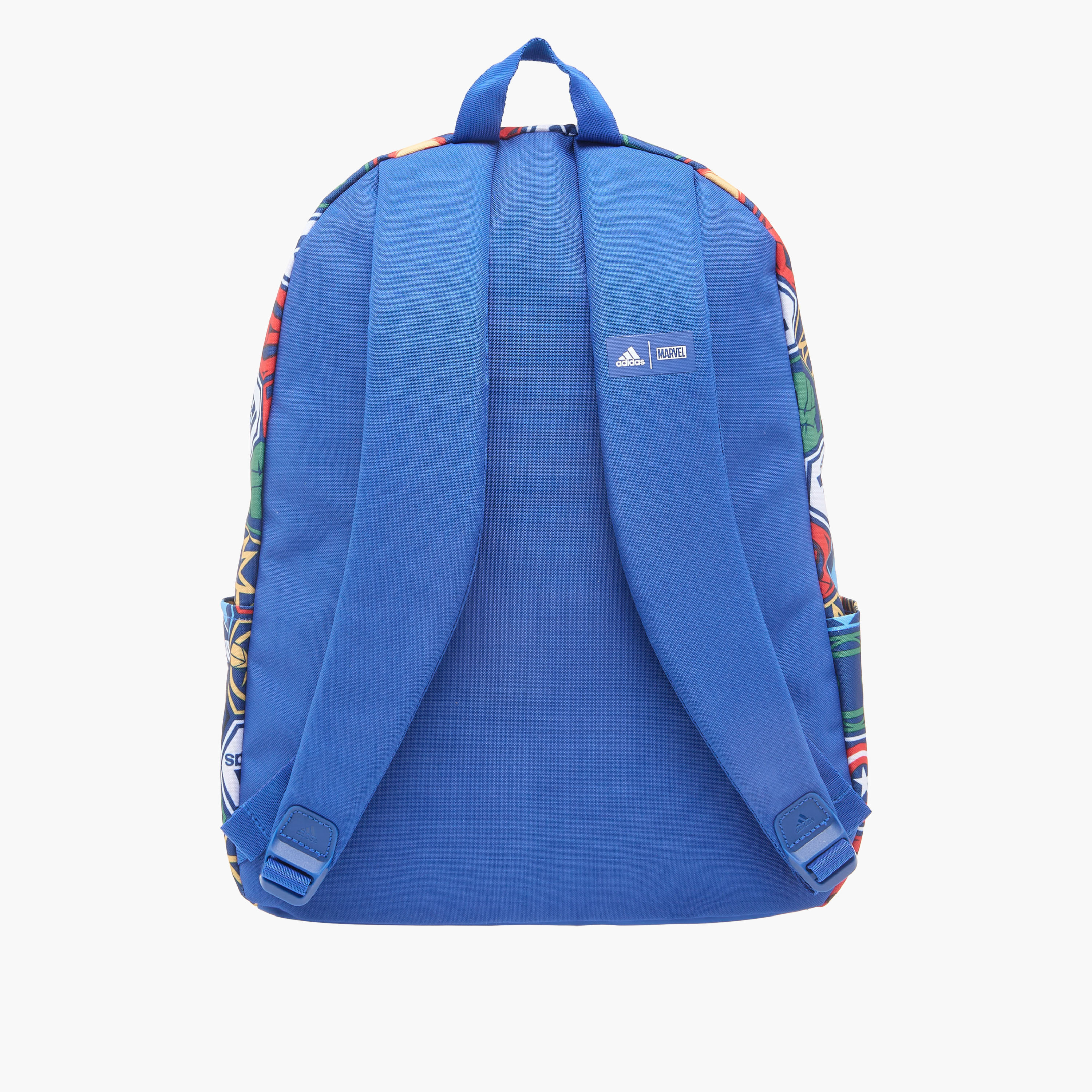 Adidas Avengers Print Backpack with Adjustable Shoulder Straps and Zip Closure-school-bagsandbackpacks-backpacks-image-3