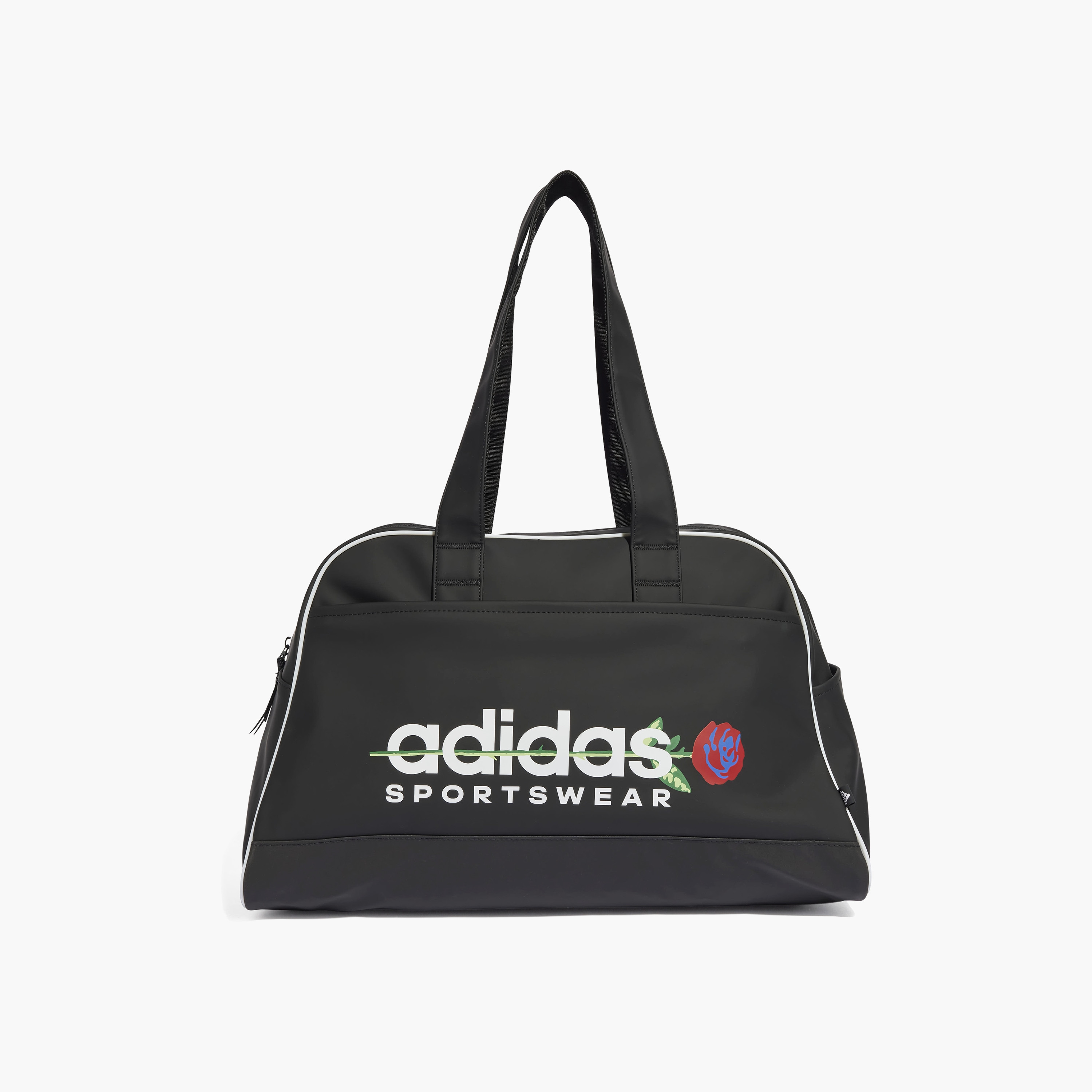 adidas Essentials Flower Brand Printed Bowl Shoulder Bag JE4273 | OE-women-bagsandwallets-handbags-image-1