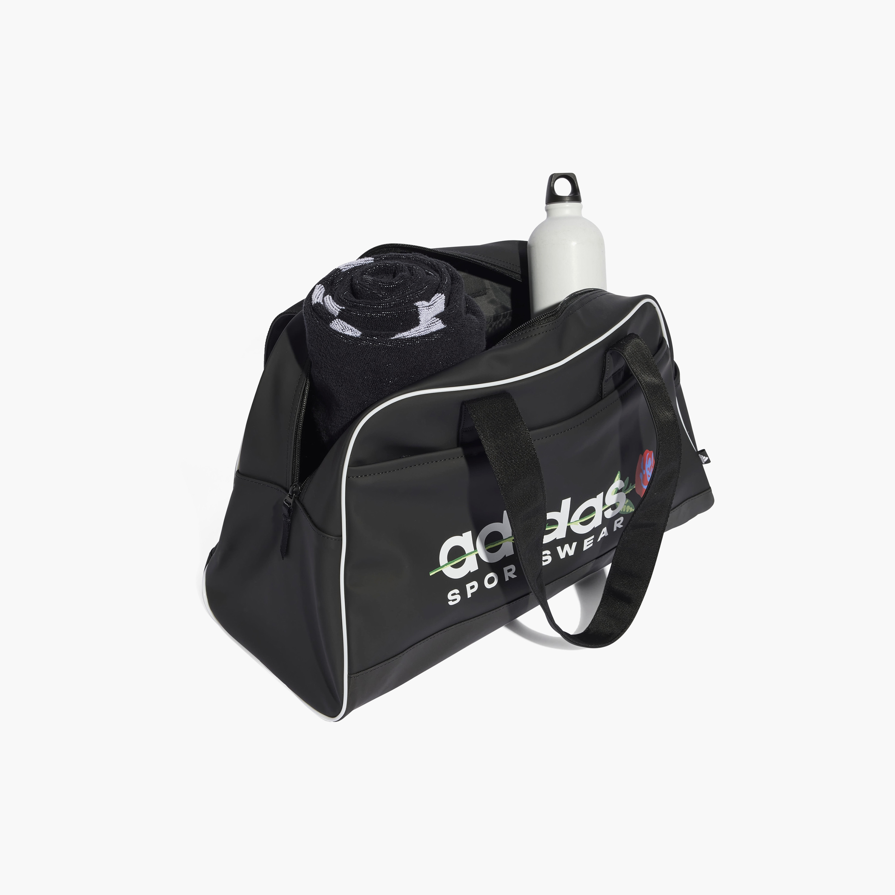 adidas Essentials Flower Brand Printed Bowl Shoulder Bag JE4273 | OE-women-bagsandwallets-handbags-image-3
