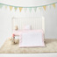 طقم مفارش سرير رضّع قطعتين بطبعات أرنب من جيجلز - 130×100 سم-baby-nursery-babybedding-image-7