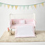 طقم مفارش سرير رضّع قطعتين بطبعات أرنب من جيجلز - 130×100 سم-baby-nursery-babybedding-image-6