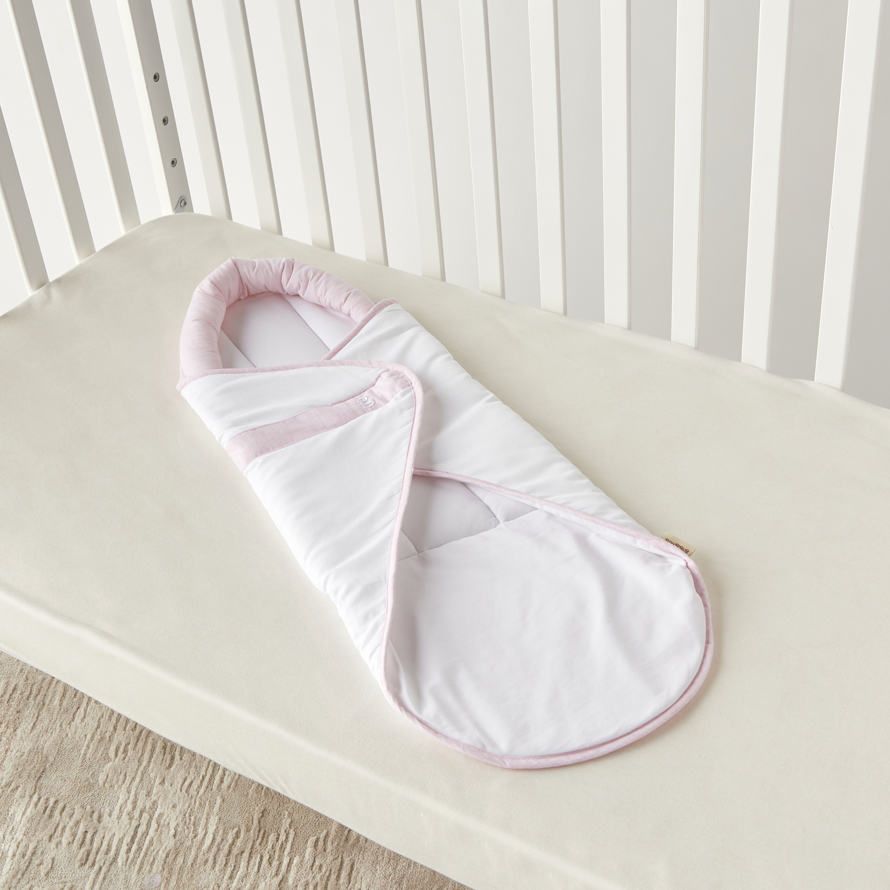 Giggles Sleeping Bag with Hook and Loop Closure-baby-nursery-blanketsandswaddles-swaddlesandsleepingbags-image-2