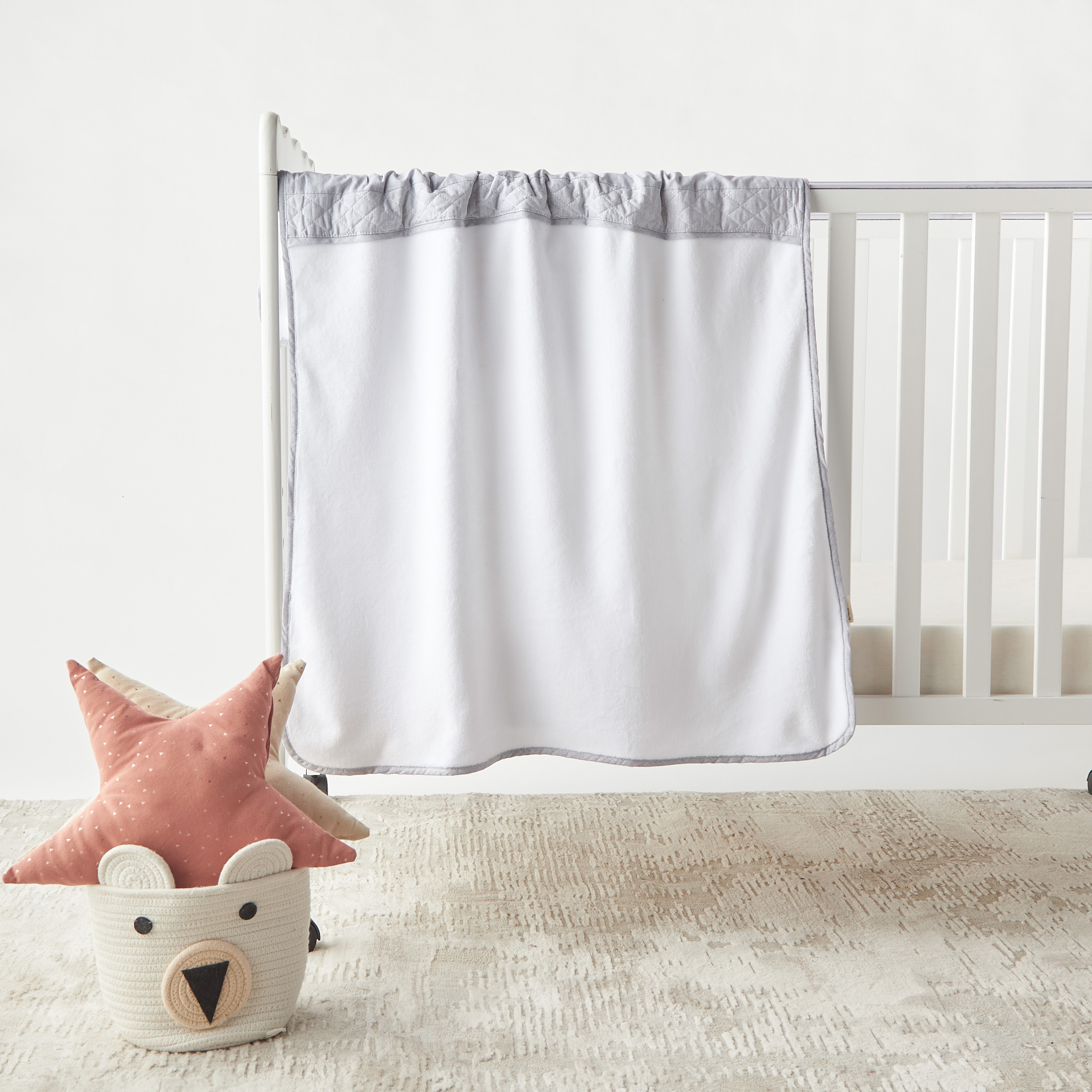 Giggles Sheep Applique Fleece Raschel Blanket-baby-nursery-blanketsandswaddles-blanketsandquilts-image-1