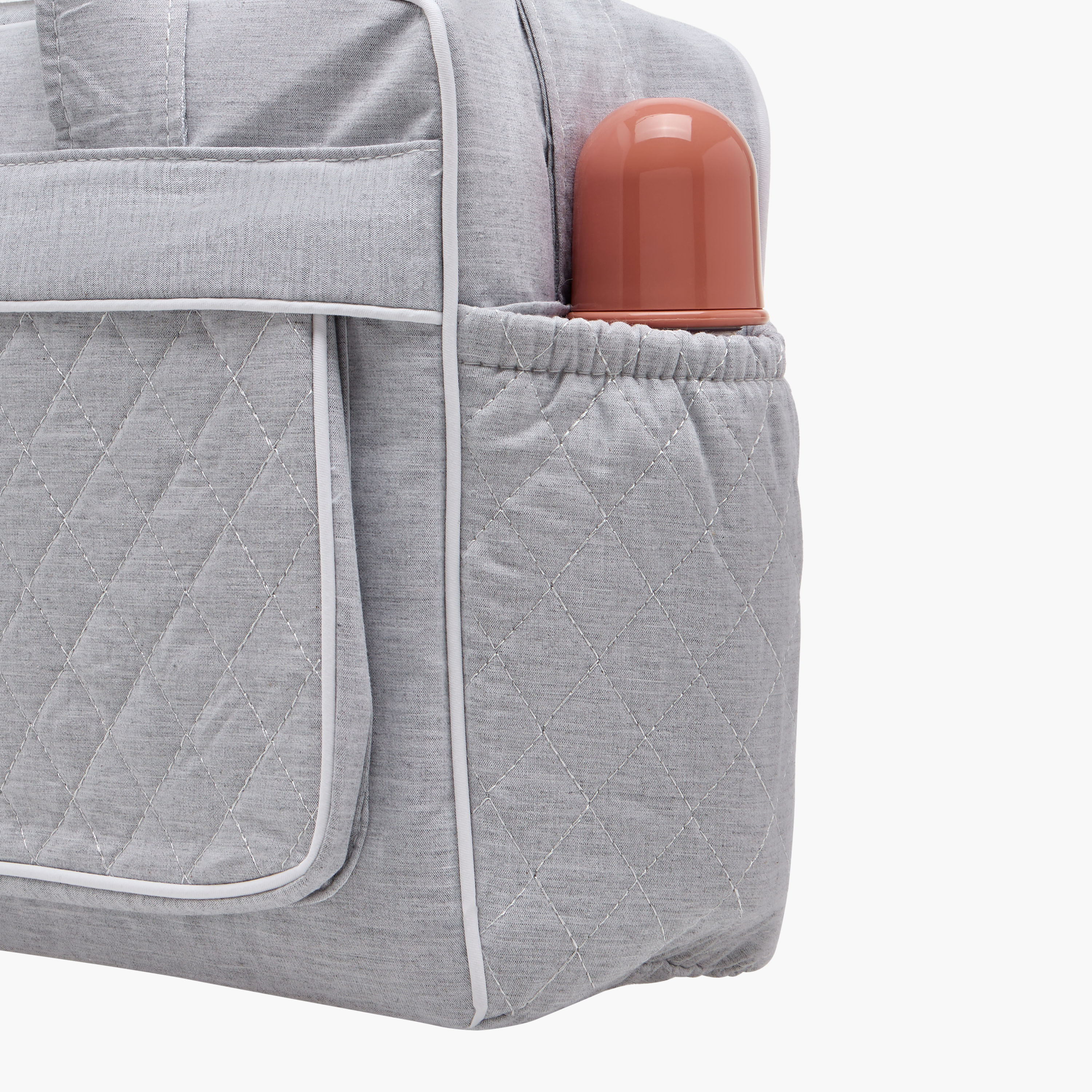 Giggles Textured Diaper Bag with Double Handles-baby-diapering-diaperbags-image-9