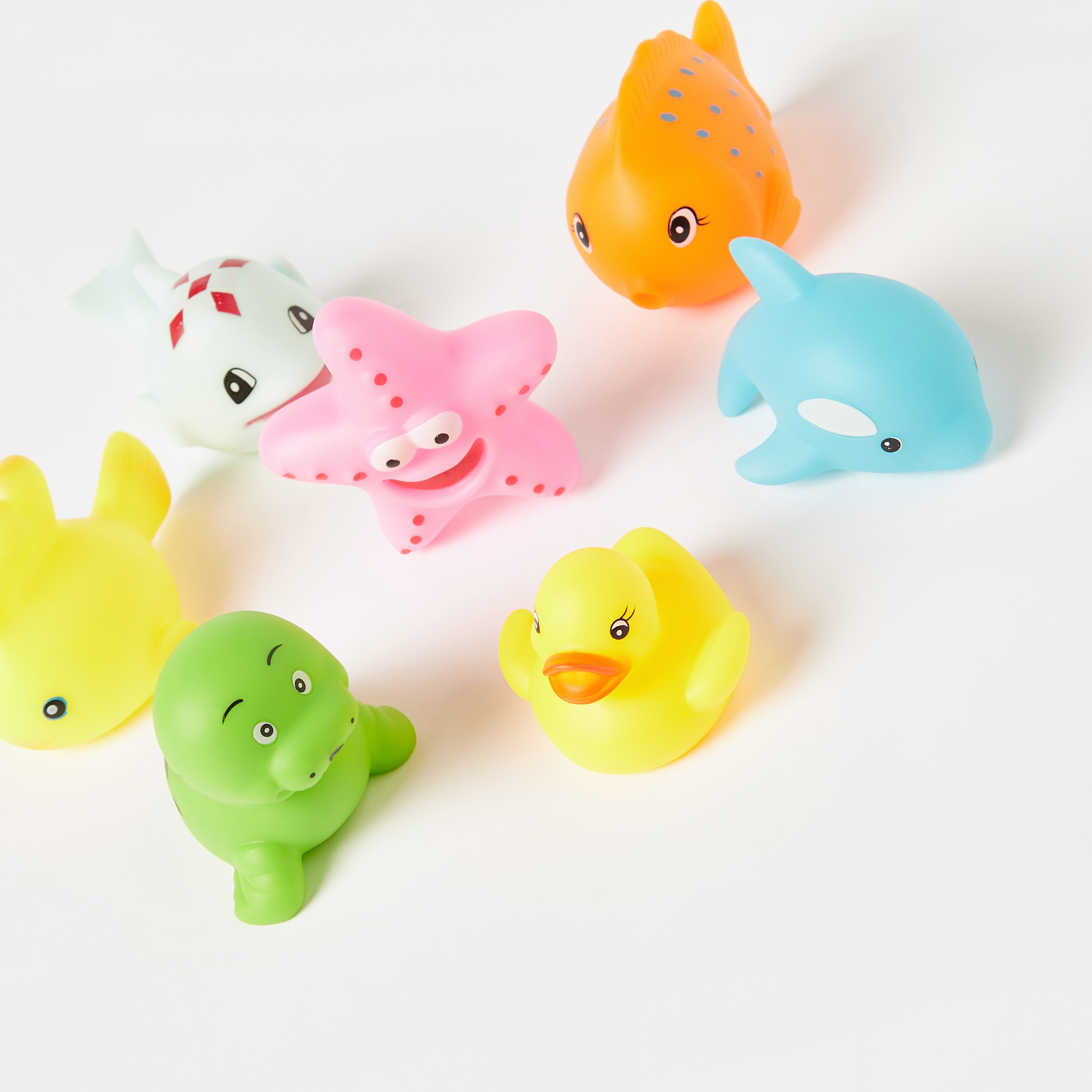 Juniors 7-Piece Aquatic Animals Bath Toy Set-toys-babyandtoddlertoys-bathtoys-image-4
