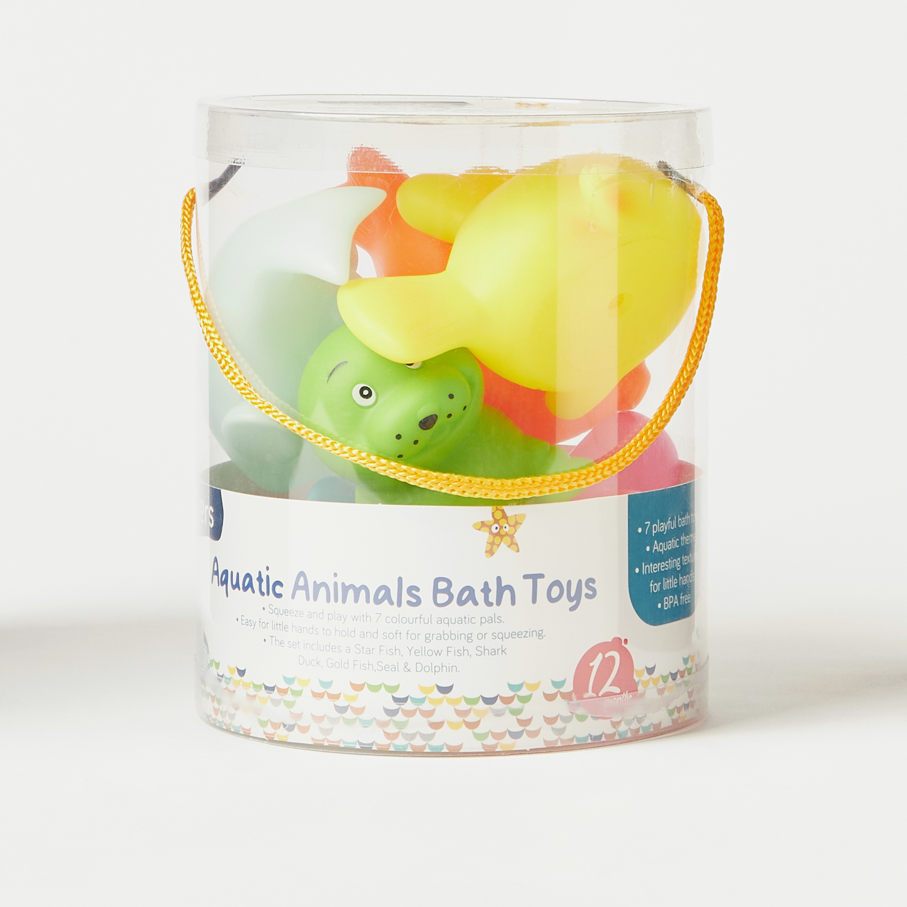 Juniors 7-Piece Aquatic Animals Bath Toy Set-toys-babyandtoddlertoys-bathtoys-image-5