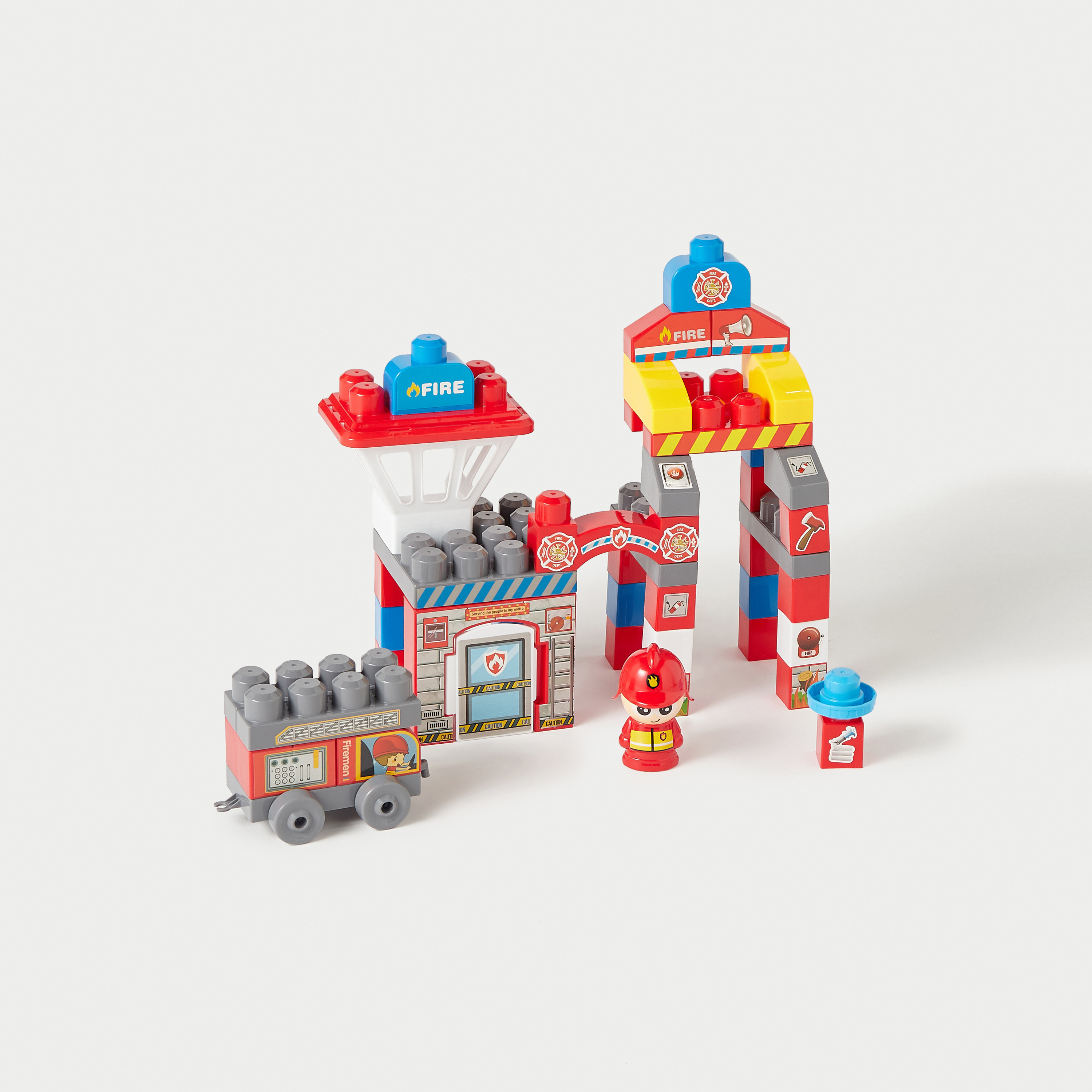 Fire Blocks 60-Piece Playset-toys-buildingblocks-blocks-image-1
