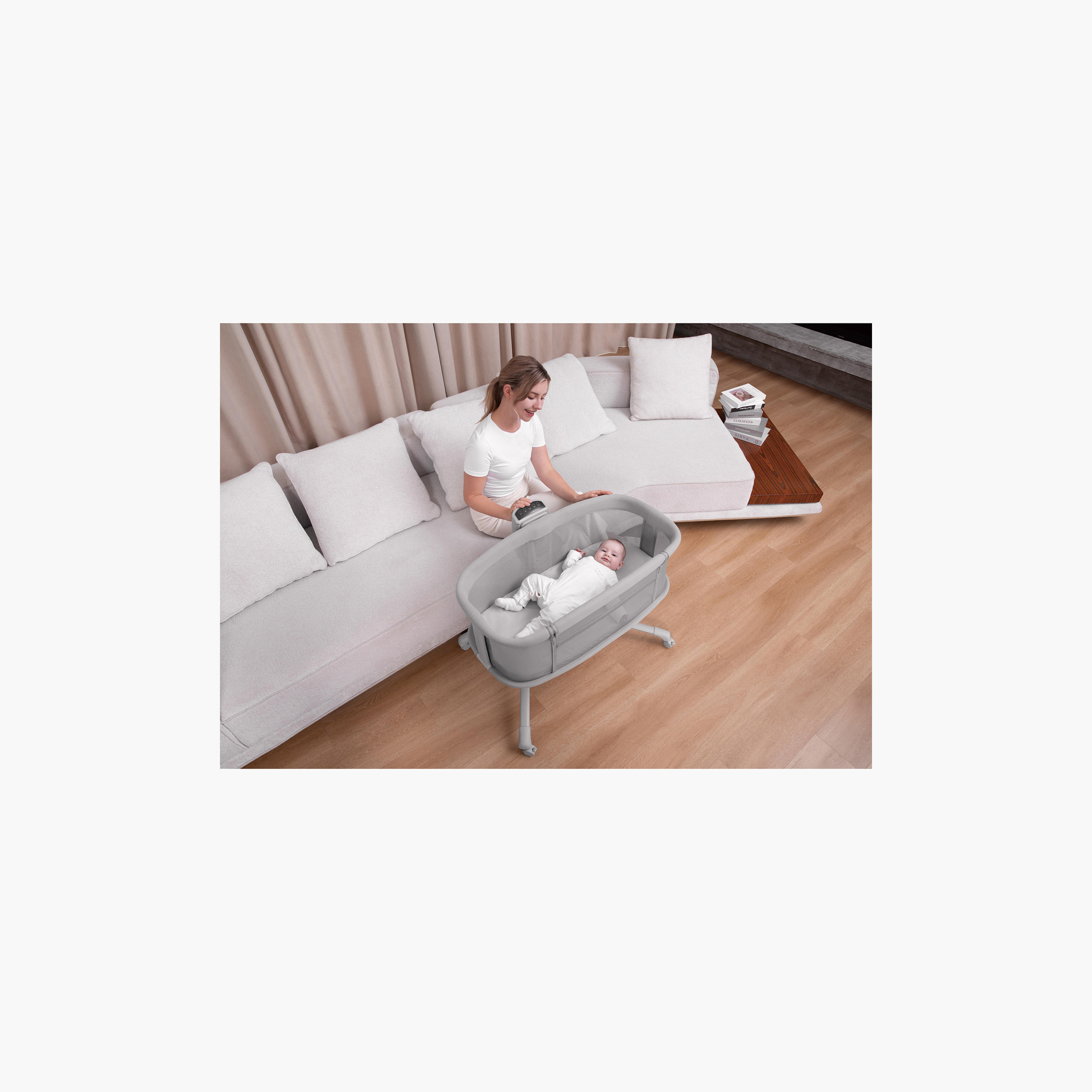 Mastela Dream Starlight Bedside Bassinet-baby-nursery-furniture-cribsandbeds-bassinets-image-16