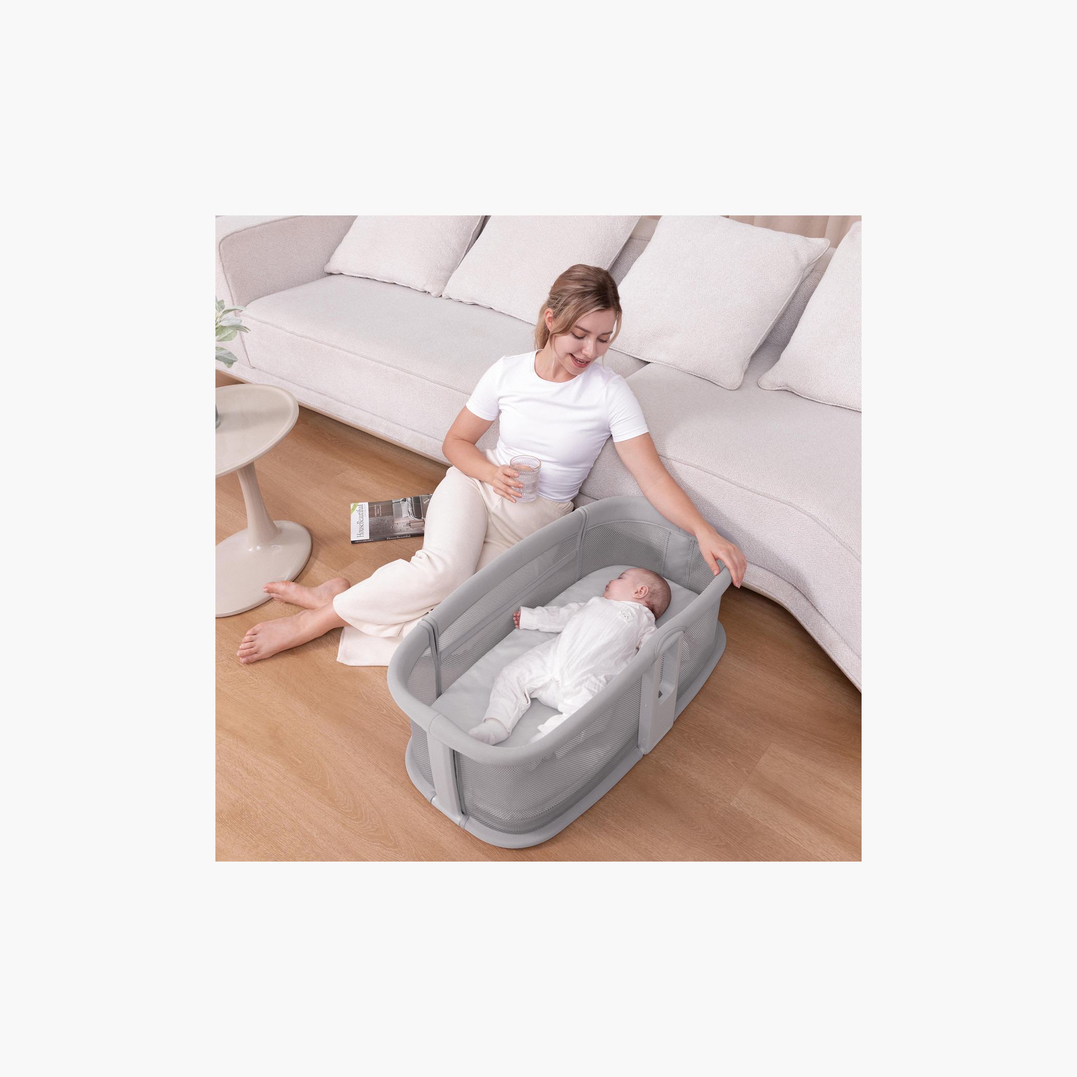 سرير أطفال بجانب السرير دريم ستارلايت من ماستيلا-baby-nursery-furniture-cribsandbeds-bassinets-image-8